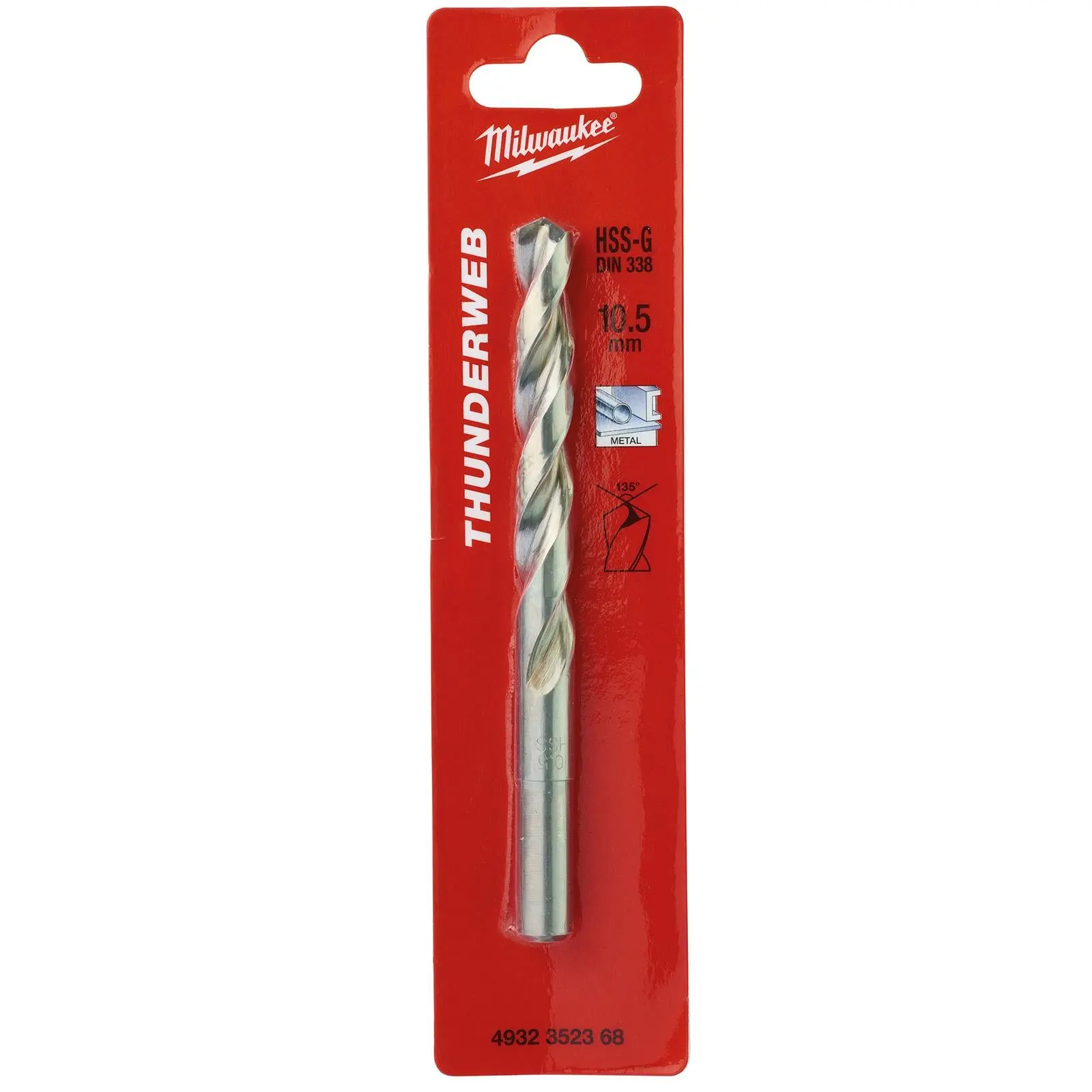 Milwaukee Thunderweb Metal Drill Bits HSS-G Ground DIN338 4.2-13.0mm - Image 37