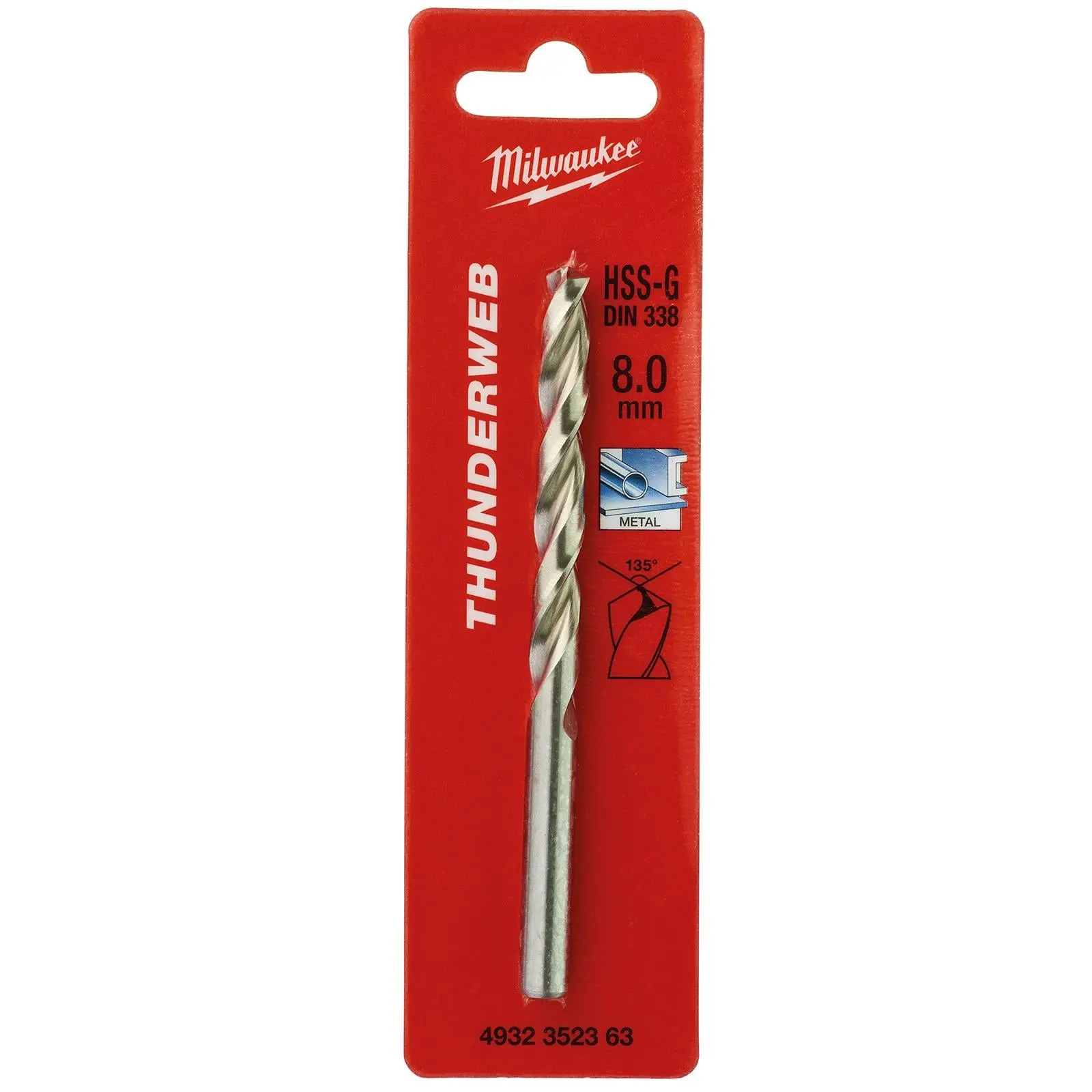 Milwaukee Thunderweb Metal Drill Bits HSS-G Ground DIN338 4.2-13.0mm - Image 46