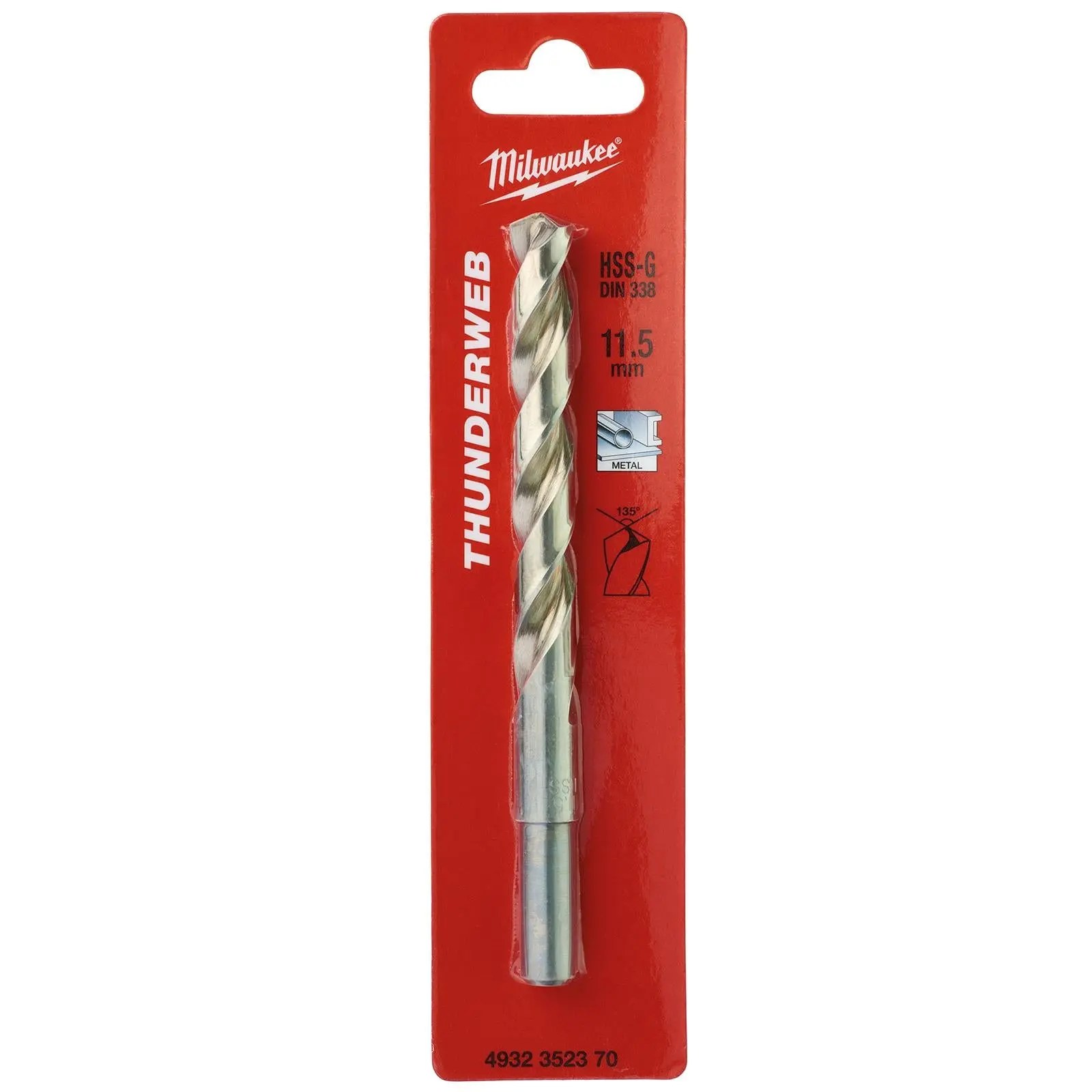Milwaukee Thunderweb Metal Drill Bits HSS-G Ground DIN338 4.2-13.0mm - Image 61