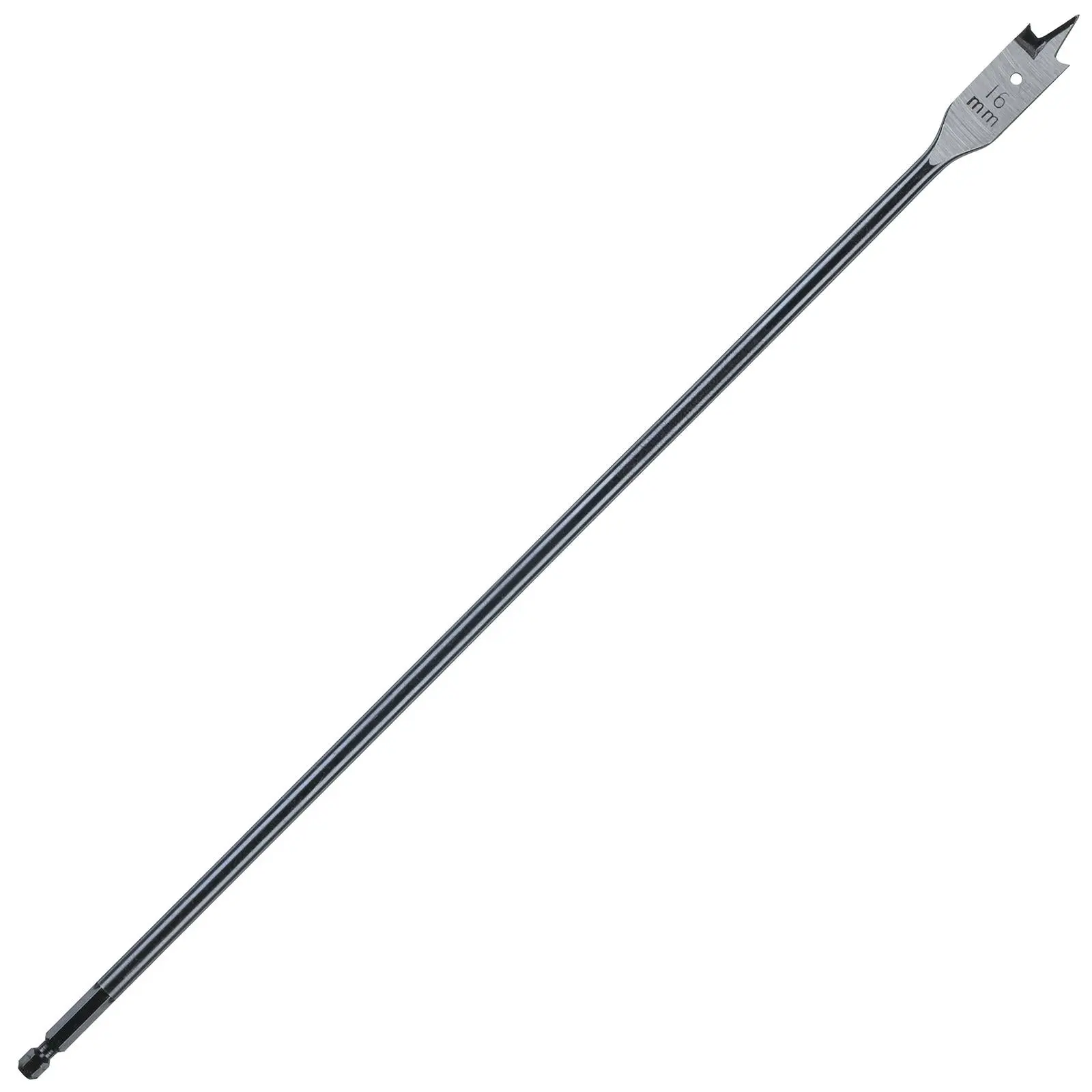 Milwaukee Flat Wood Boring Drill Bits 400mm Length 1/4" Hex Shank - Image 16