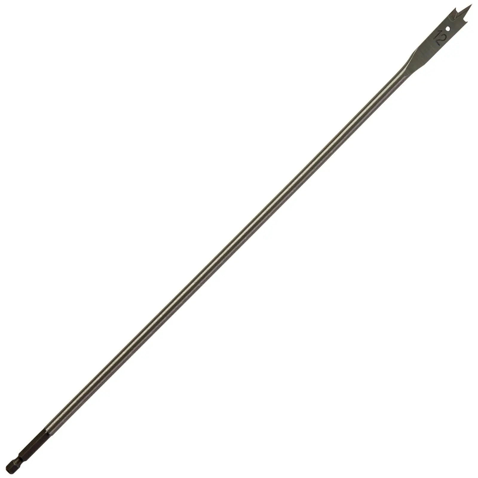 Milwaukee Flat Wood Boring Drill Bits 400mm Length 1/4" Hex Shank - Image 25