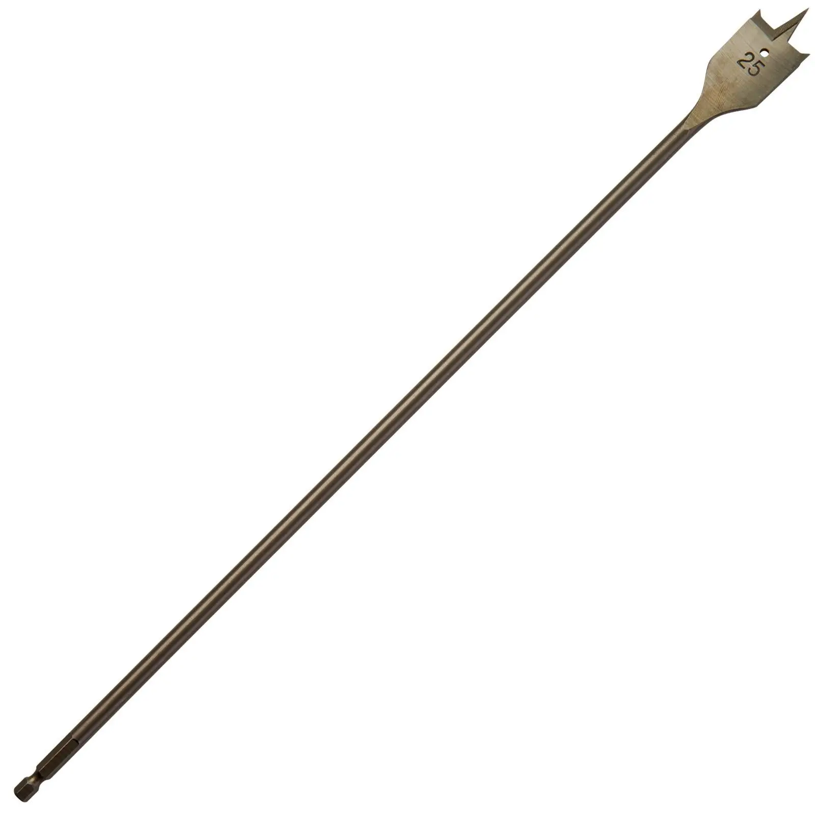 Milwaukee Flat Wood Boring Drill Bits 400mm Length 1/4" Hex Shank - Image 31