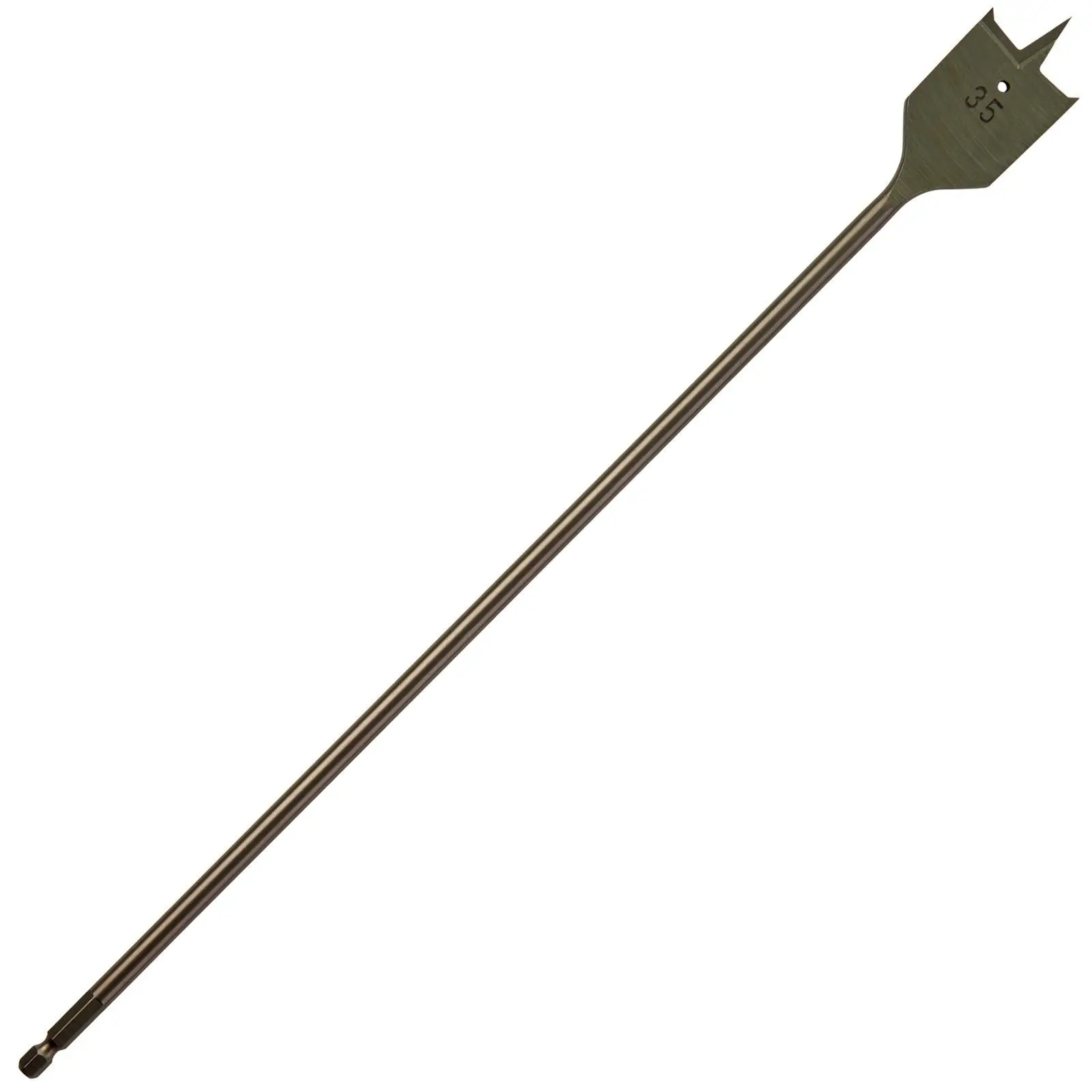 Milwaukee Flat Wood Boring Drill Bits 400mm Length 1/4" Hex Shank - Image 43