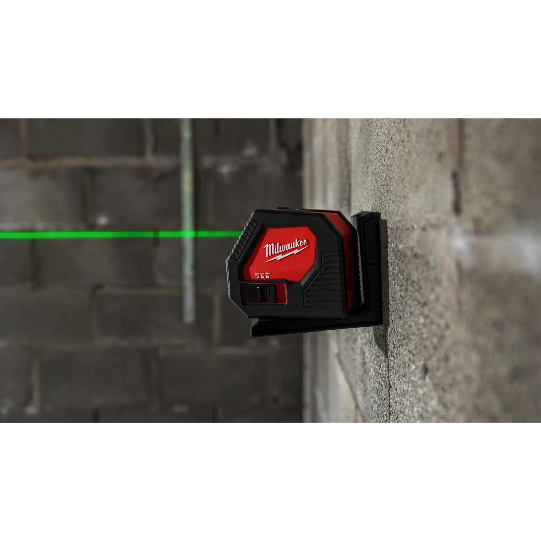 Milwaukee Alkaline Green Cross Line Laser Level CLL-C - Image 16