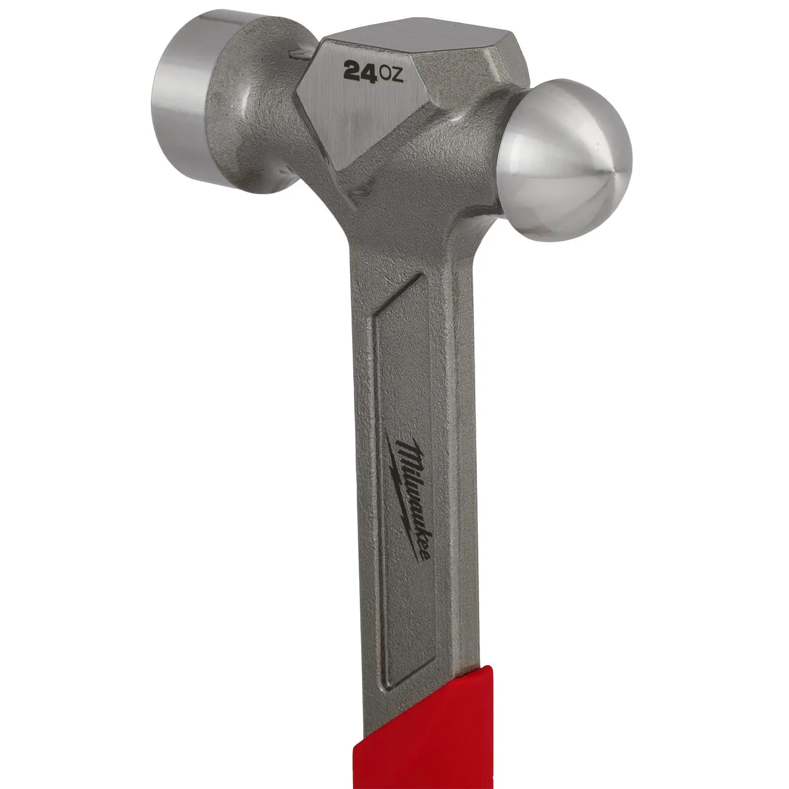 Milwaukee Ball Pein Hammer Steel 680g 24oz i-Beam Handle - Image 4