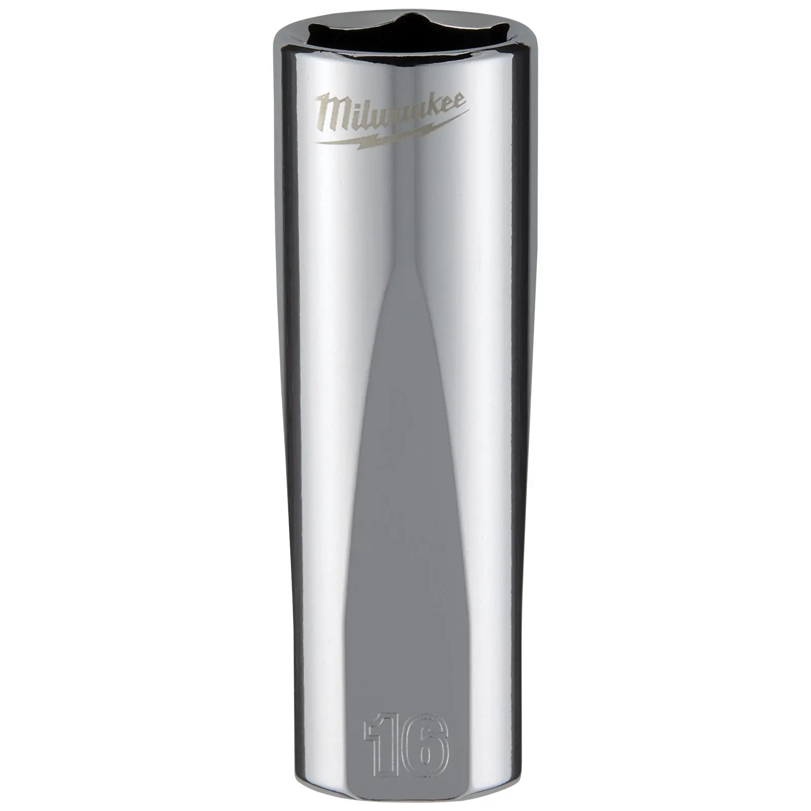 Milwaukee Chrome Socket 3/8" Drive Four Flat Sides Metric Deep 6-24mm Individual - Choose Size - Image 41
