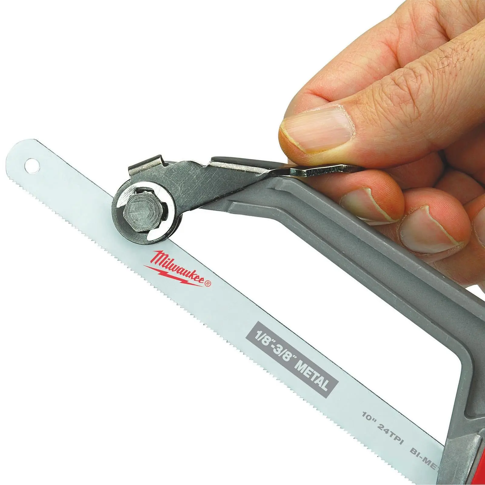 Milwaukee Compact Hacksaw 250mm 24 TPI - Image 4