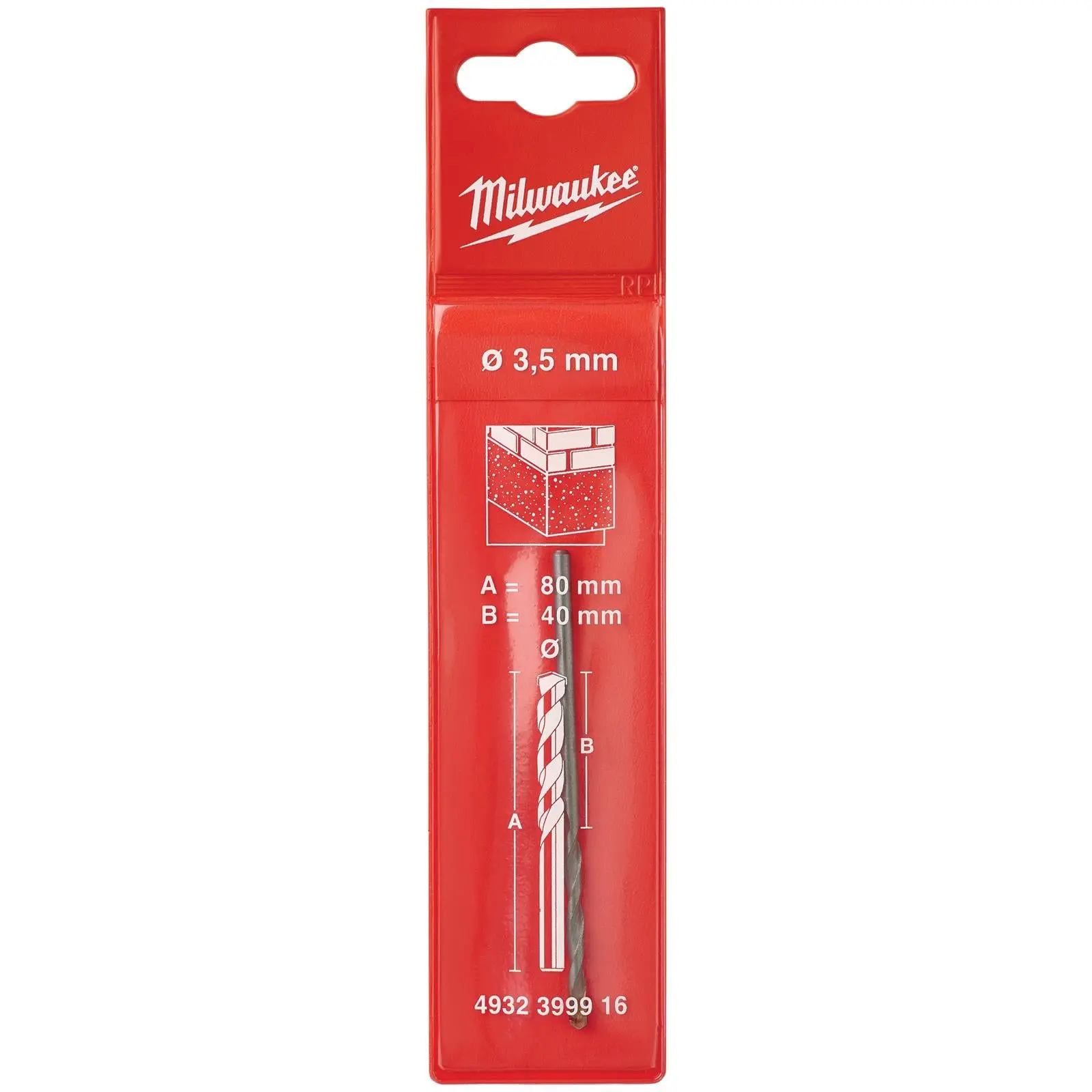 Milwaukee Concrete Masonry Drill Bits Round Shank - Image 14