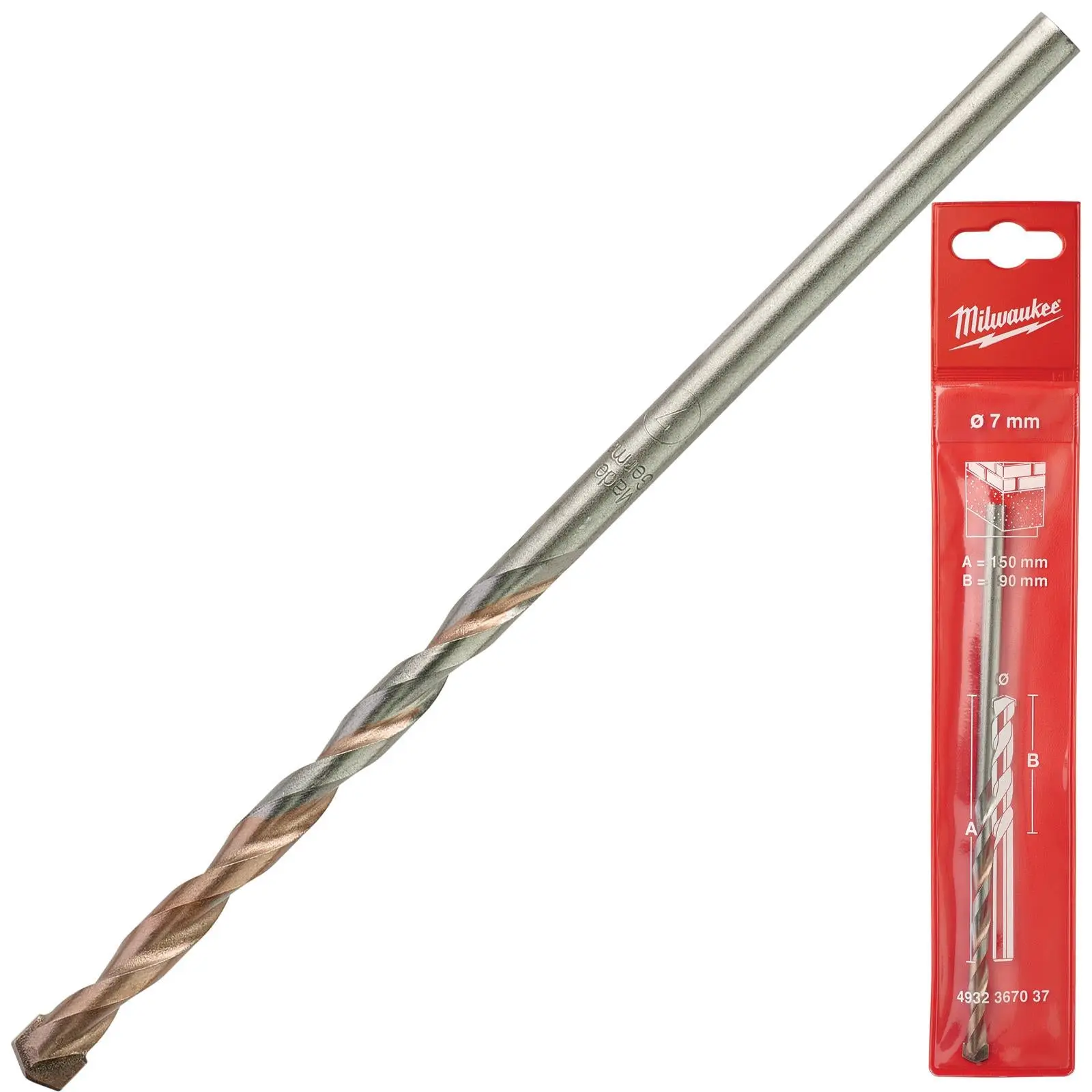 Milwaukee Concrete Masonry Drill Bits Round Shank - Image 19