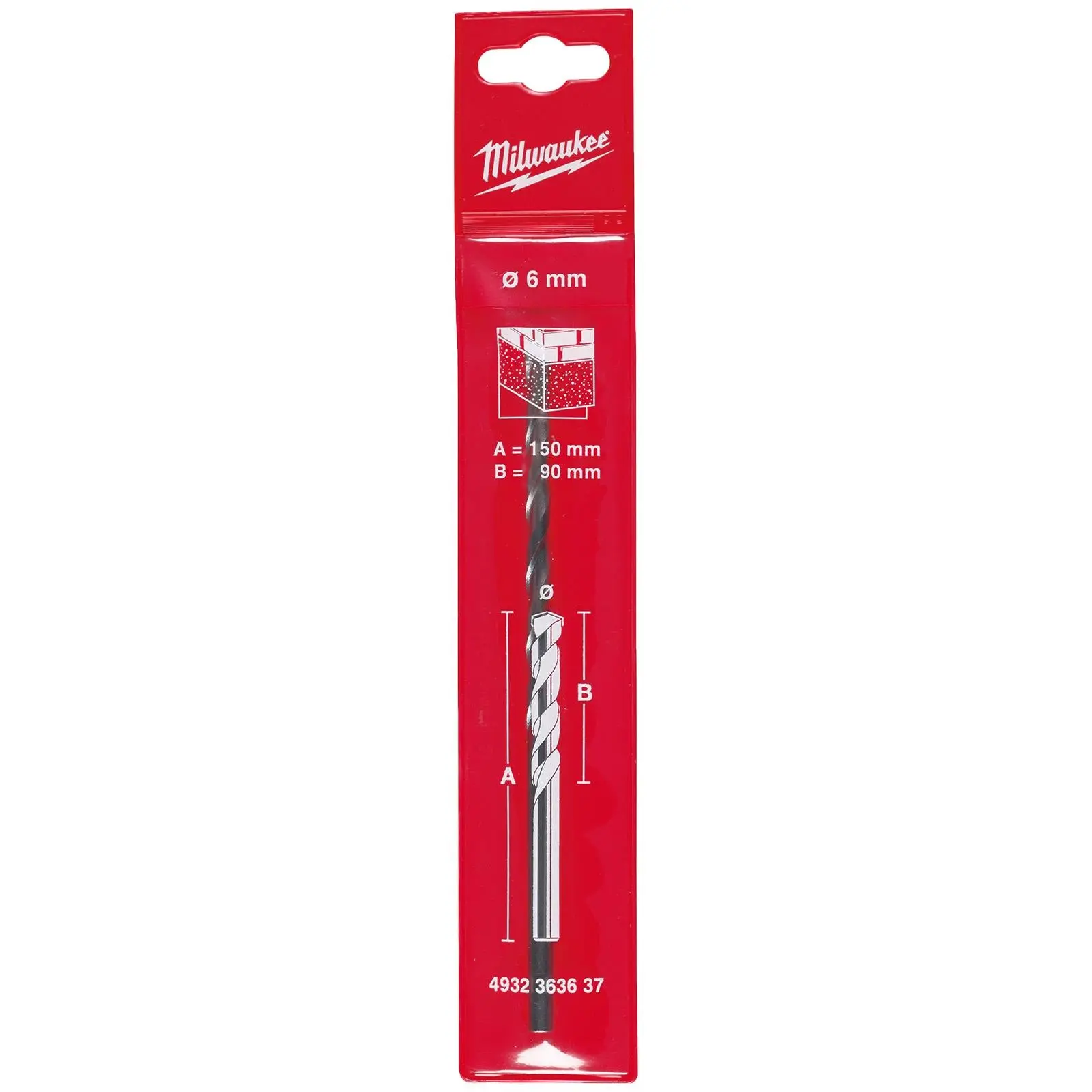 Milwaukee Concrete Masonry Drill Bits Round Shank - Image 26