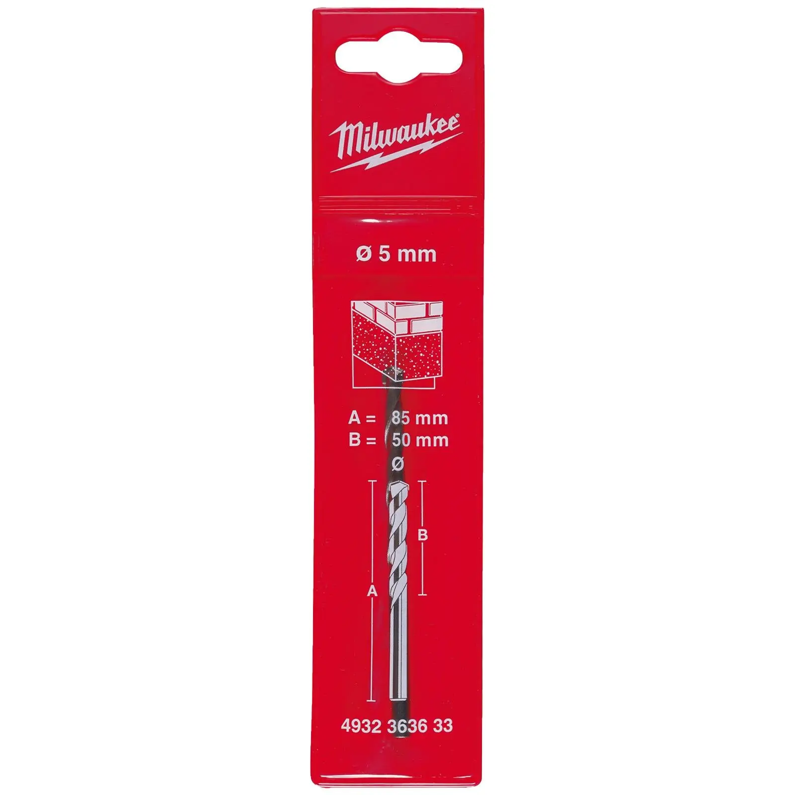 Milwaukee Concrete Masonry Drill Bits Round Shank - Image 41