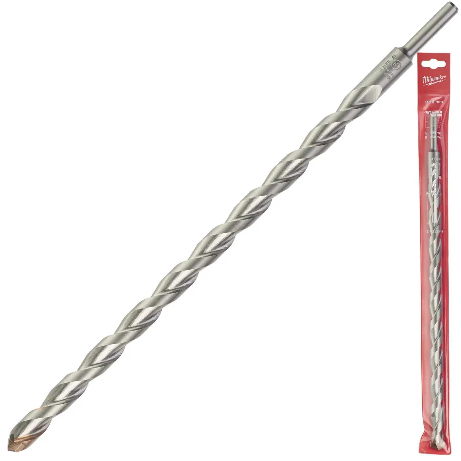 Milwaukee Concrete Masonry Drill Bits Round Shank - Image 46