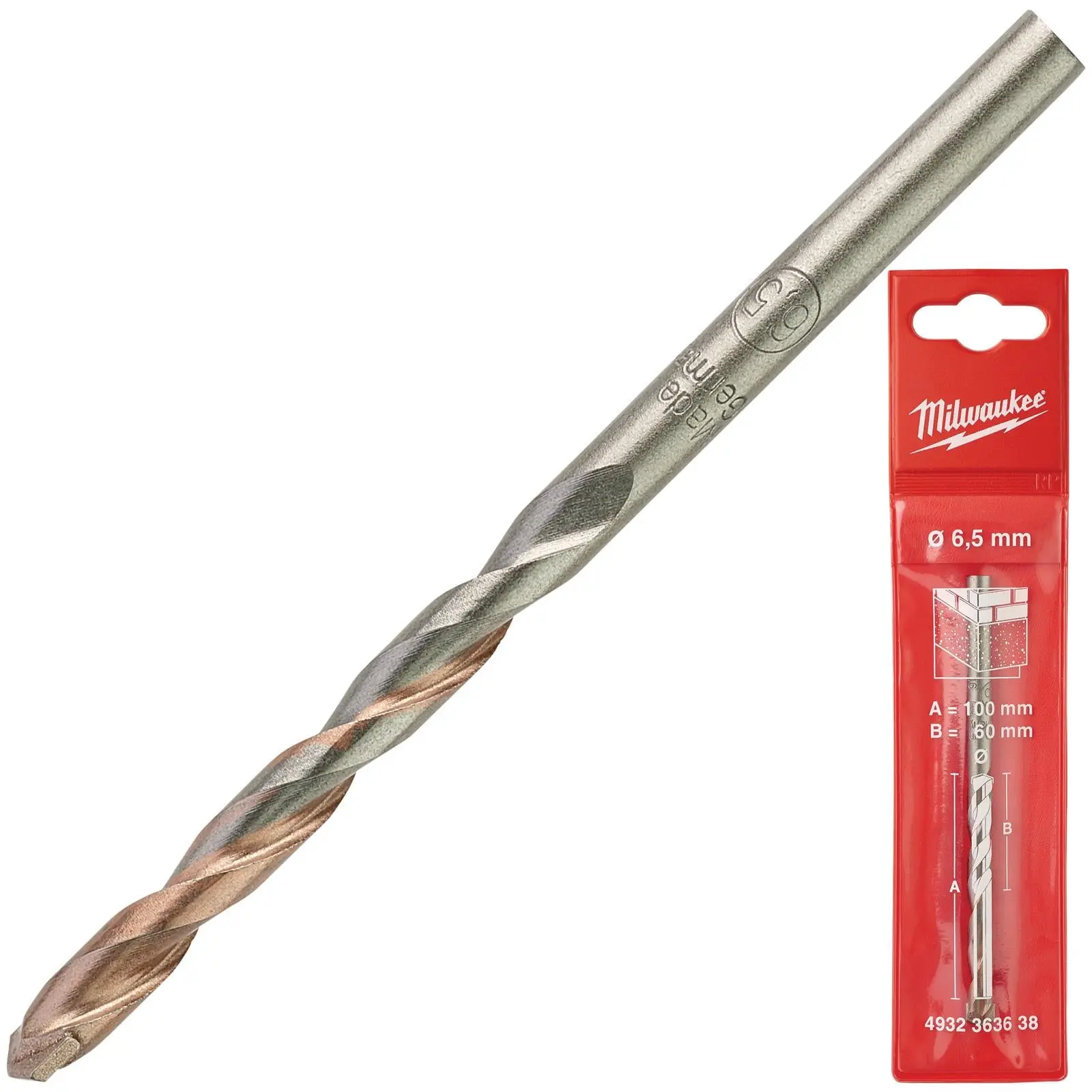 Milwaukee Concrete Masonry Drill Bits Round Shank - Image 49