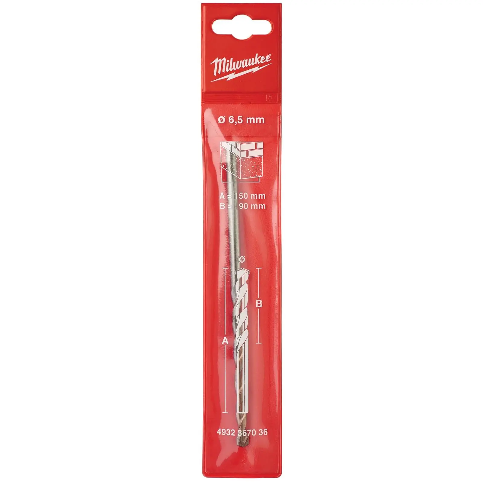 Milwaukee Concrete Masonry Drill Bits Round Shank - Image 5