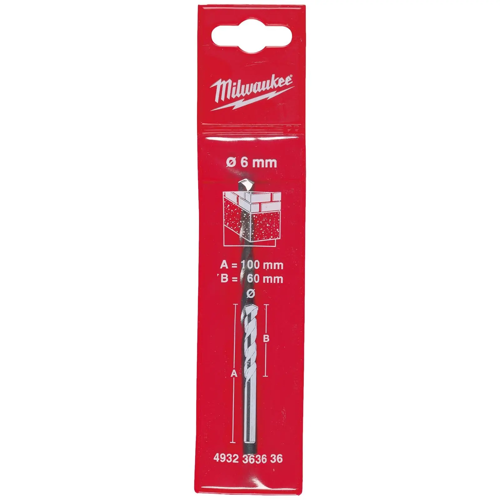 Milwaukee Concrete Masonry Drill Bits Round Shank - Image 53
