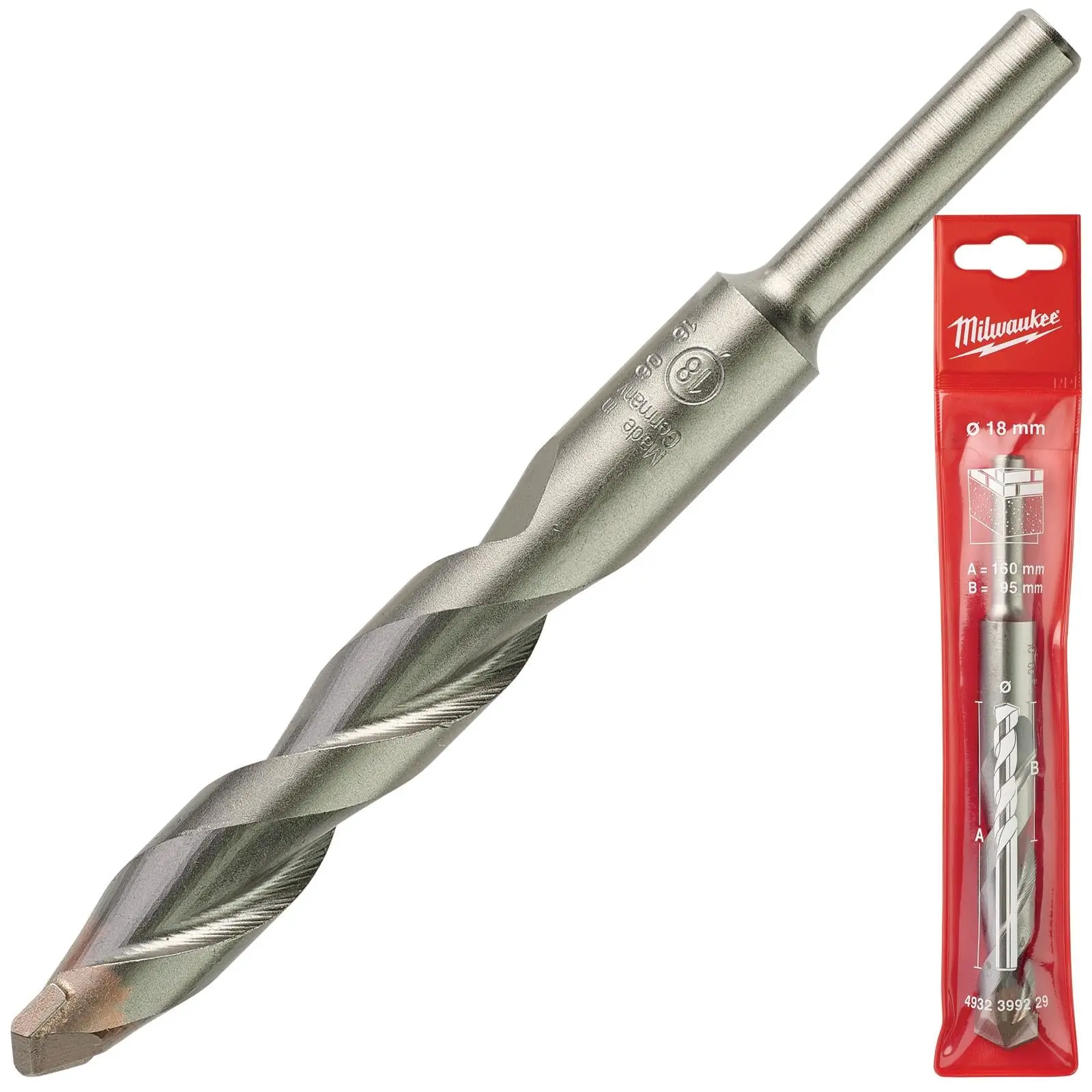 Milwaukee Concrete Masonry Drill Bits Round Shank - Image 64