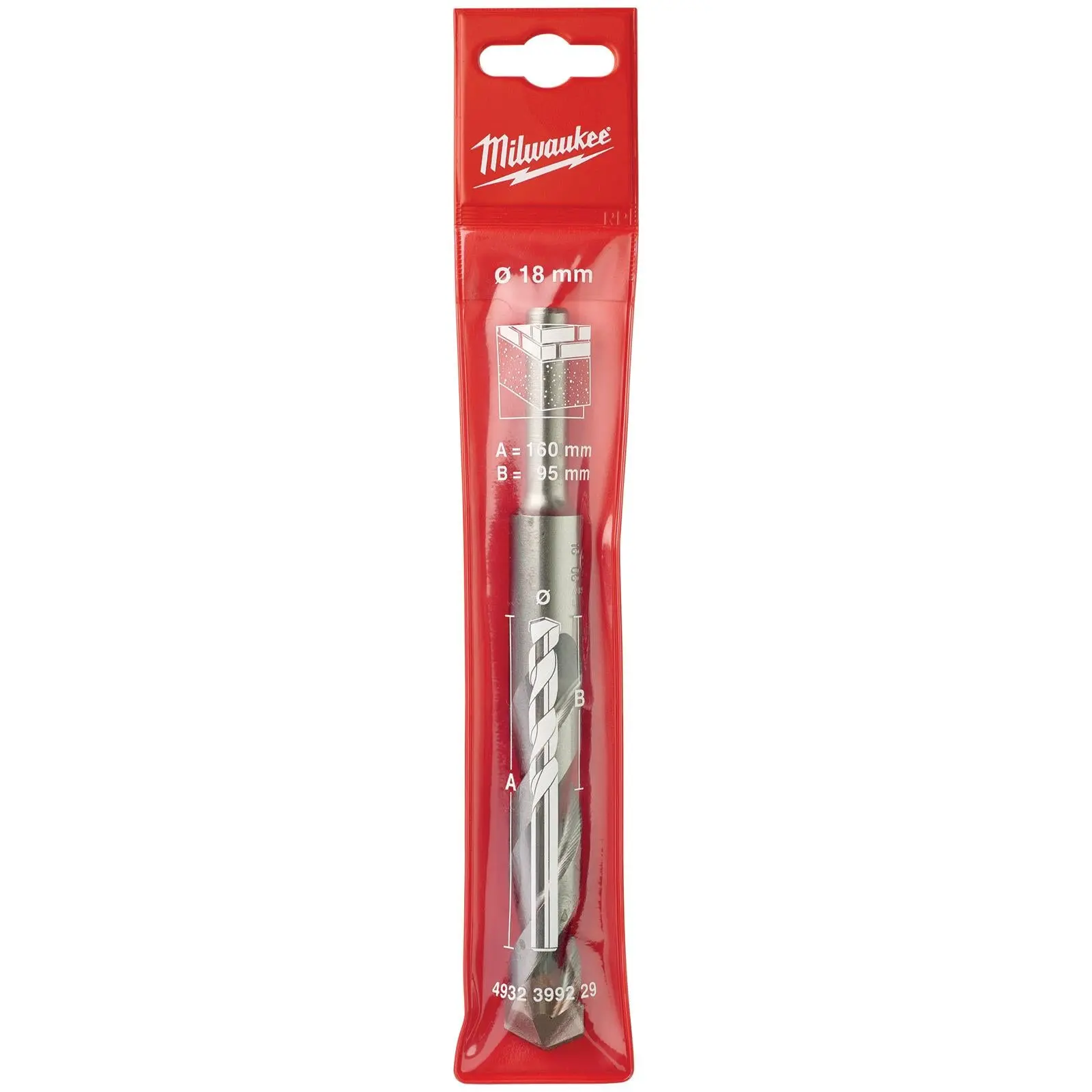 Milwaukee Concrete Masonry Drill Bits Round Shank - Image 65