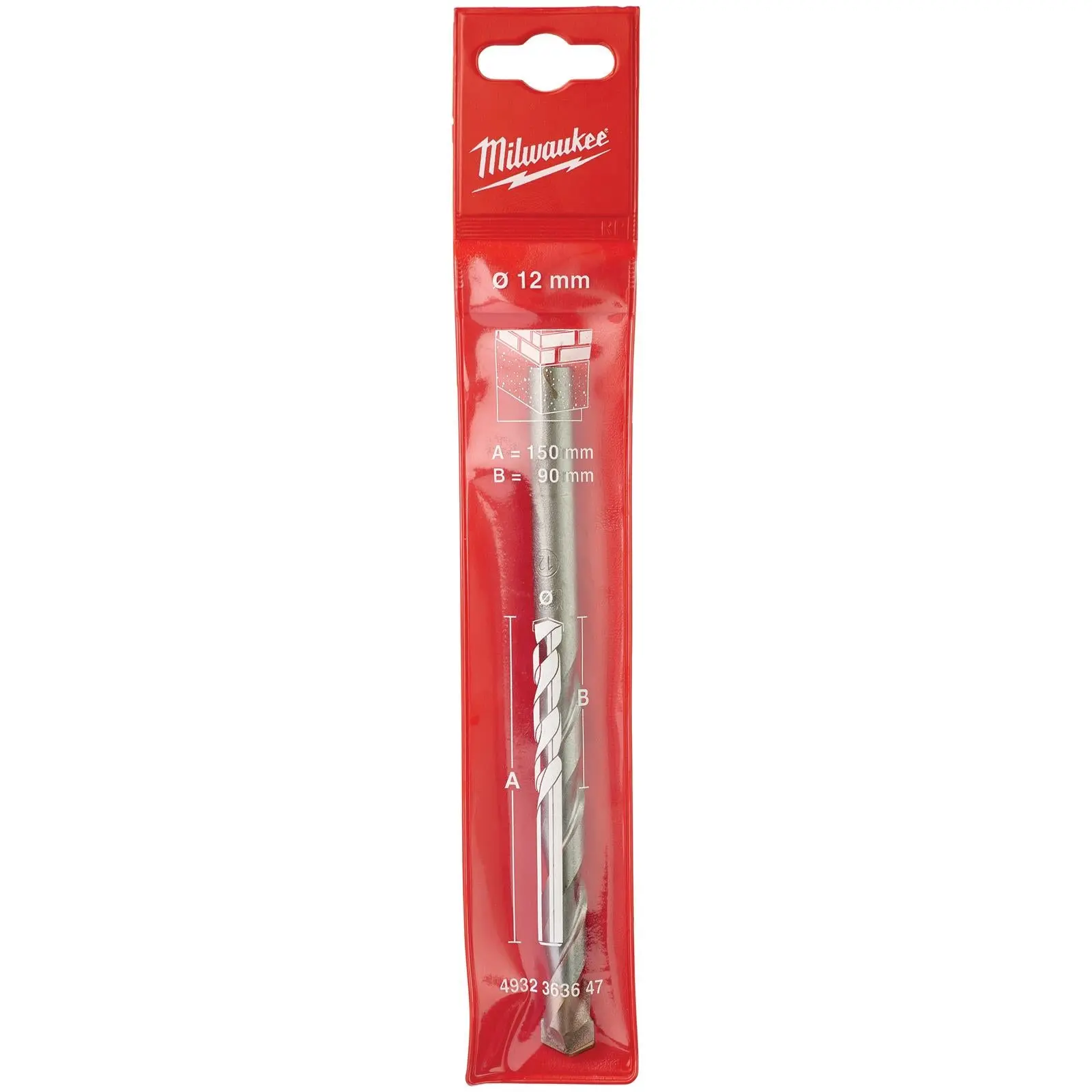 Milwaukee Concrete Masonry Drill Bits Round Shank - Image 71