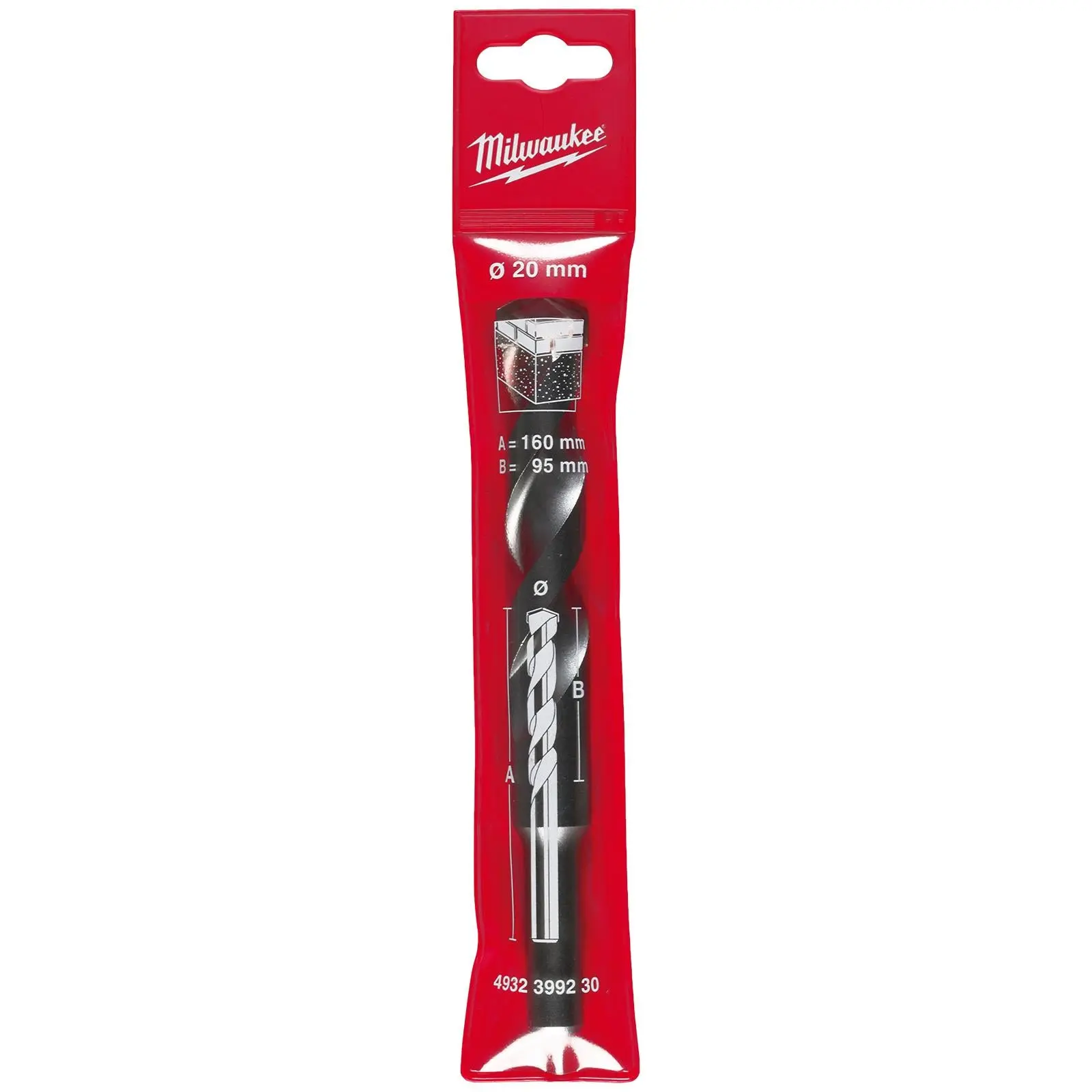 Milwaukee Concrete Masonry Drill Bits Round Shank - Image 8