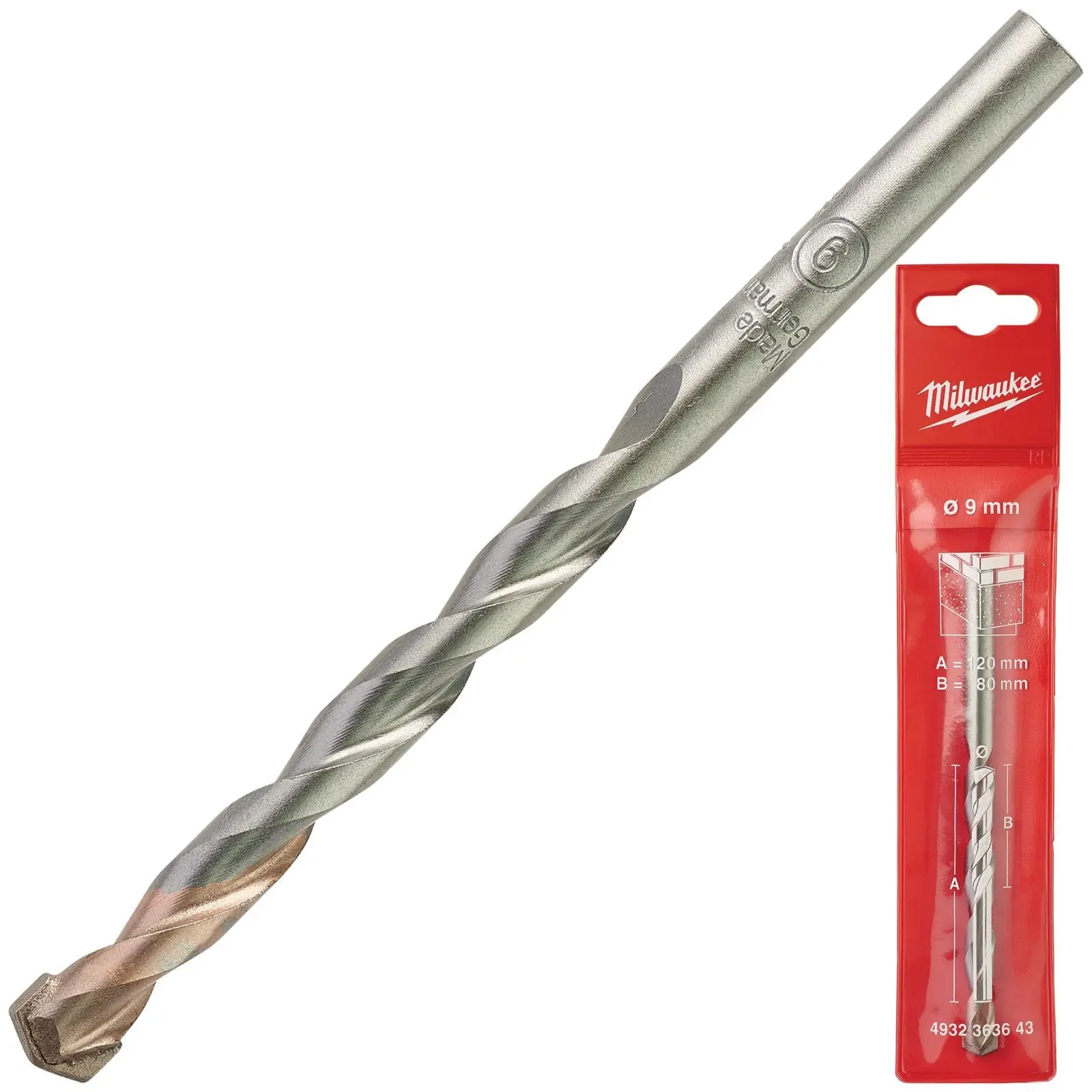 Milwaukee Concrete Masonry Drill Bits Round Shank - Image 82
