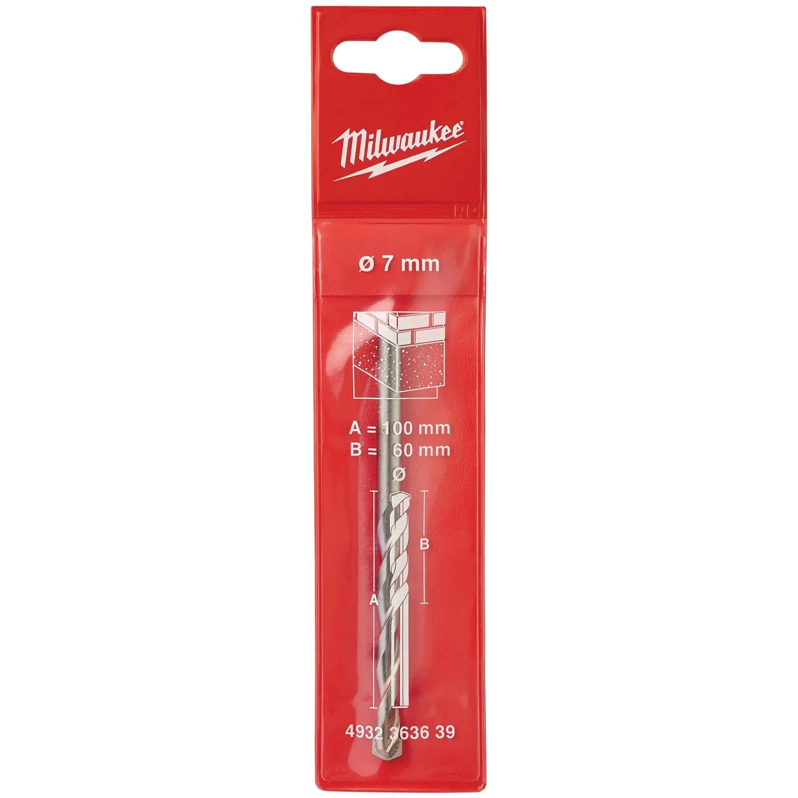 Milwaukee Concrete Masonry Drill Bits Round Shank - Image 86