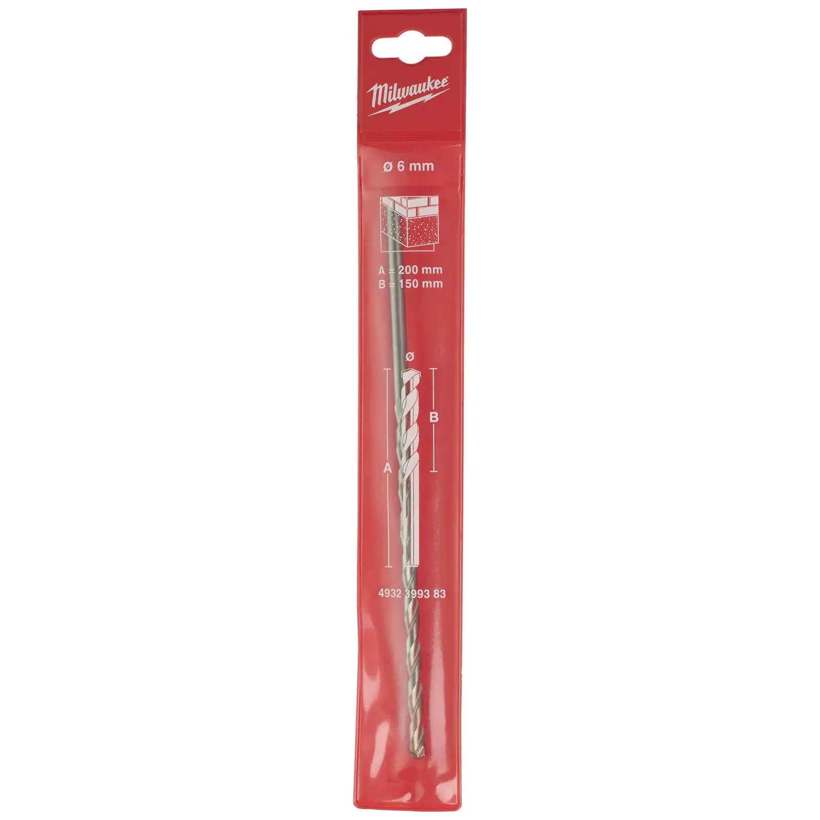 Milwaukee Concrete Masonry Drill Bits Round Shank - Image 89