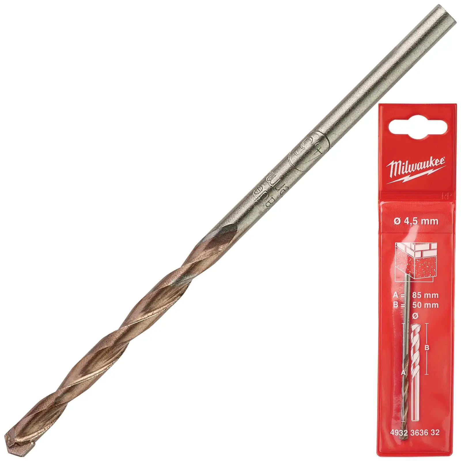 Milwaukee Concrete Masonry Drill Bits Round Shank - Image 94