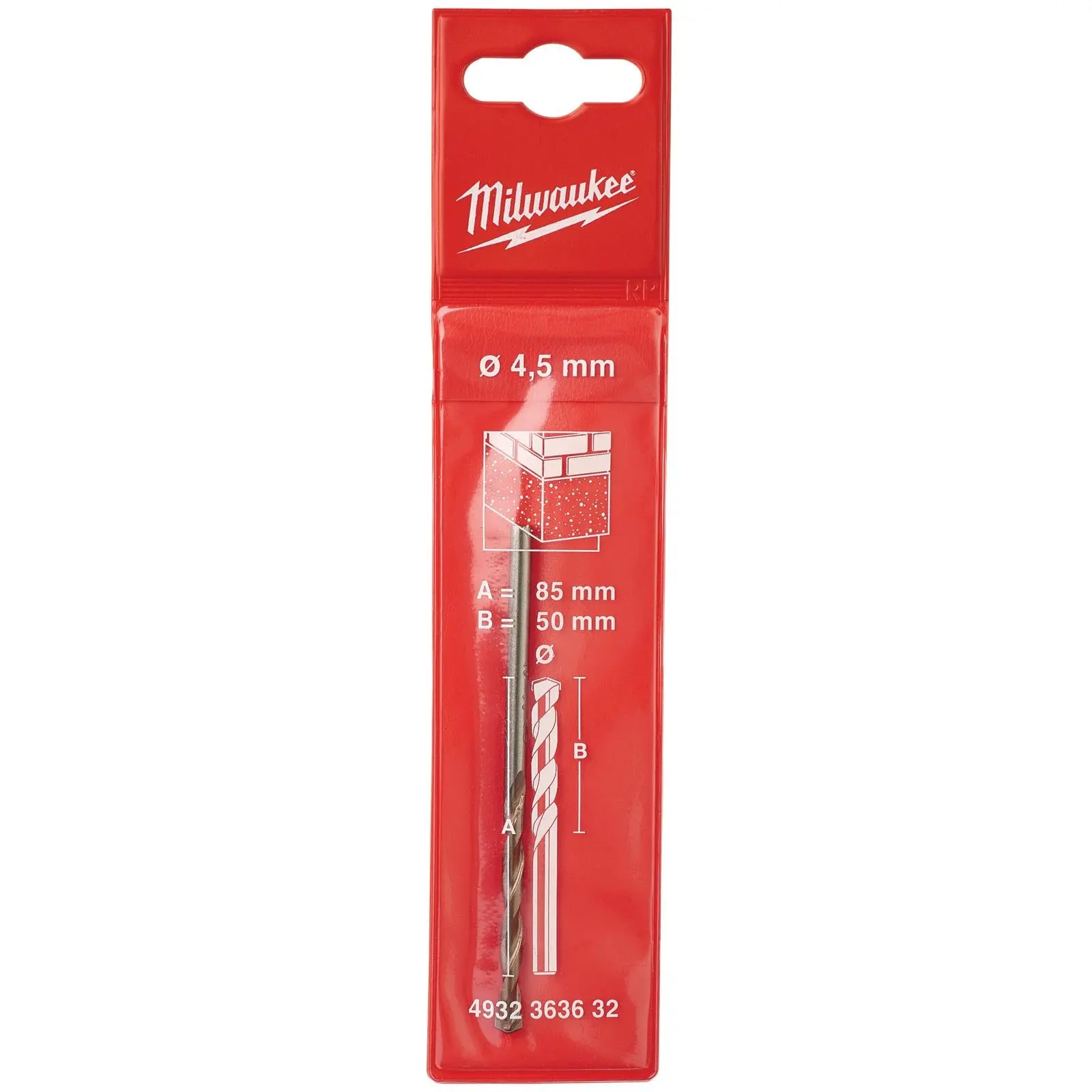 Milwaukee Concrete Masonry Drill Bits Round Shank - Image 95