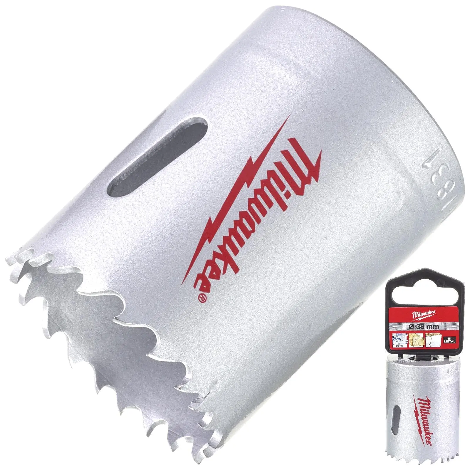 Milwaukee Contractors Holesaw Bi Metal Teeth 14-152mm Cutting Depth 38mm - Image 97