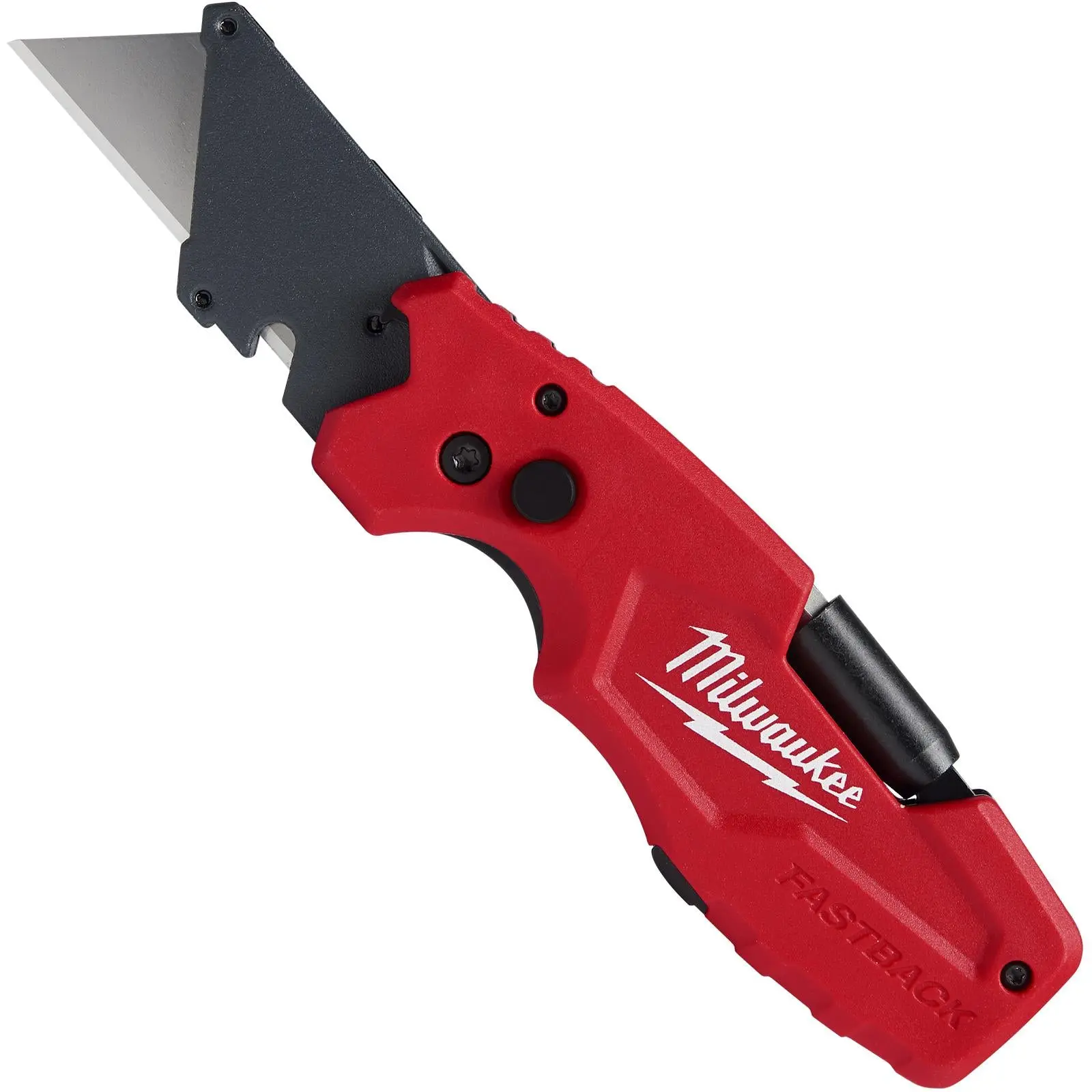 Milwaukee FASTBACK Utility Knife 6 in 1 Cutting Blade Screwdriver Bit Holder - Image 2