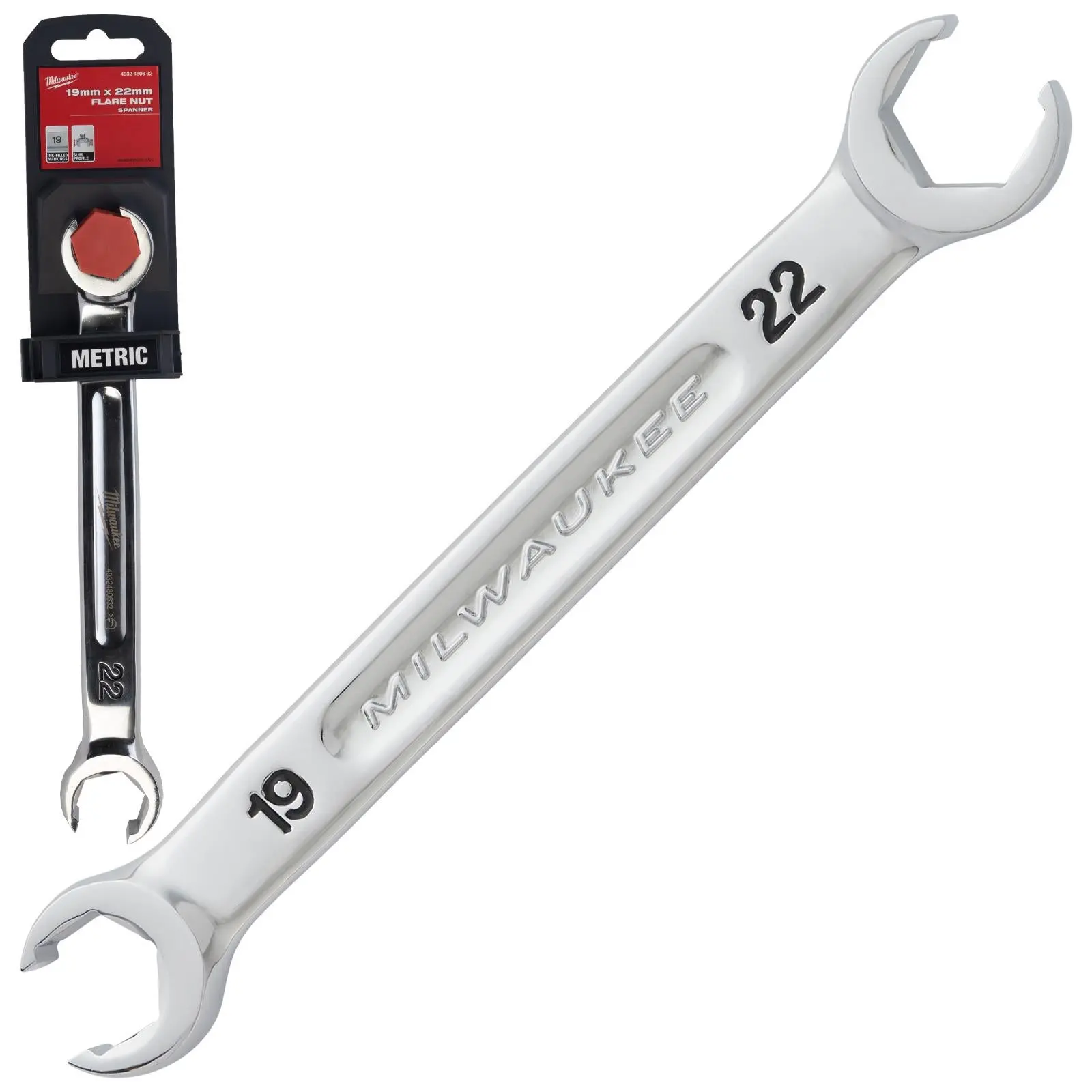 Milwaukee Flare Nut Brake Pipe Spanners Individual - Choose Size - Image 9