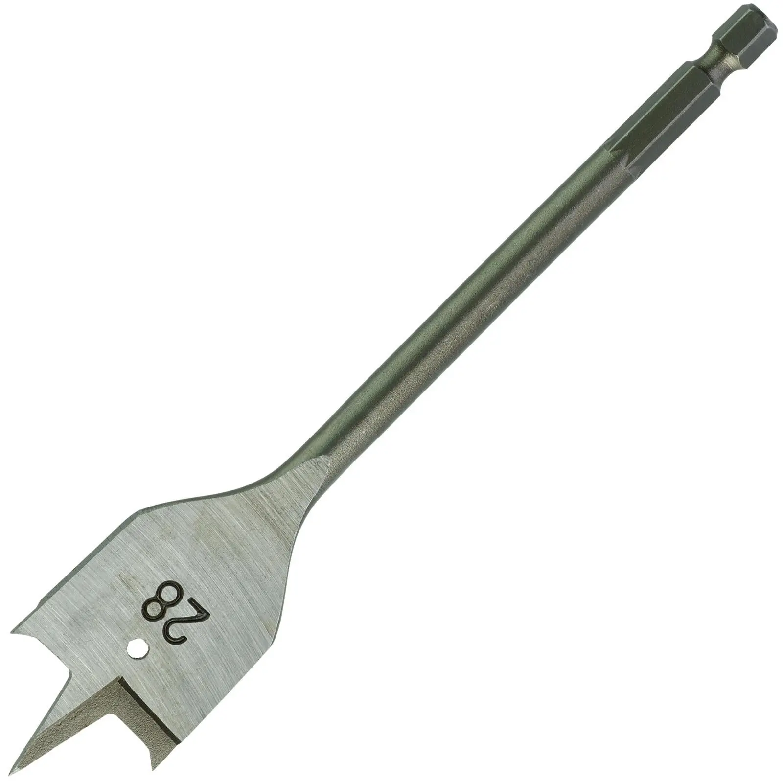 Milwaukee Flat Wood Boring Drill Bits 152mm Length 1/4" Hex Shank - Image 44