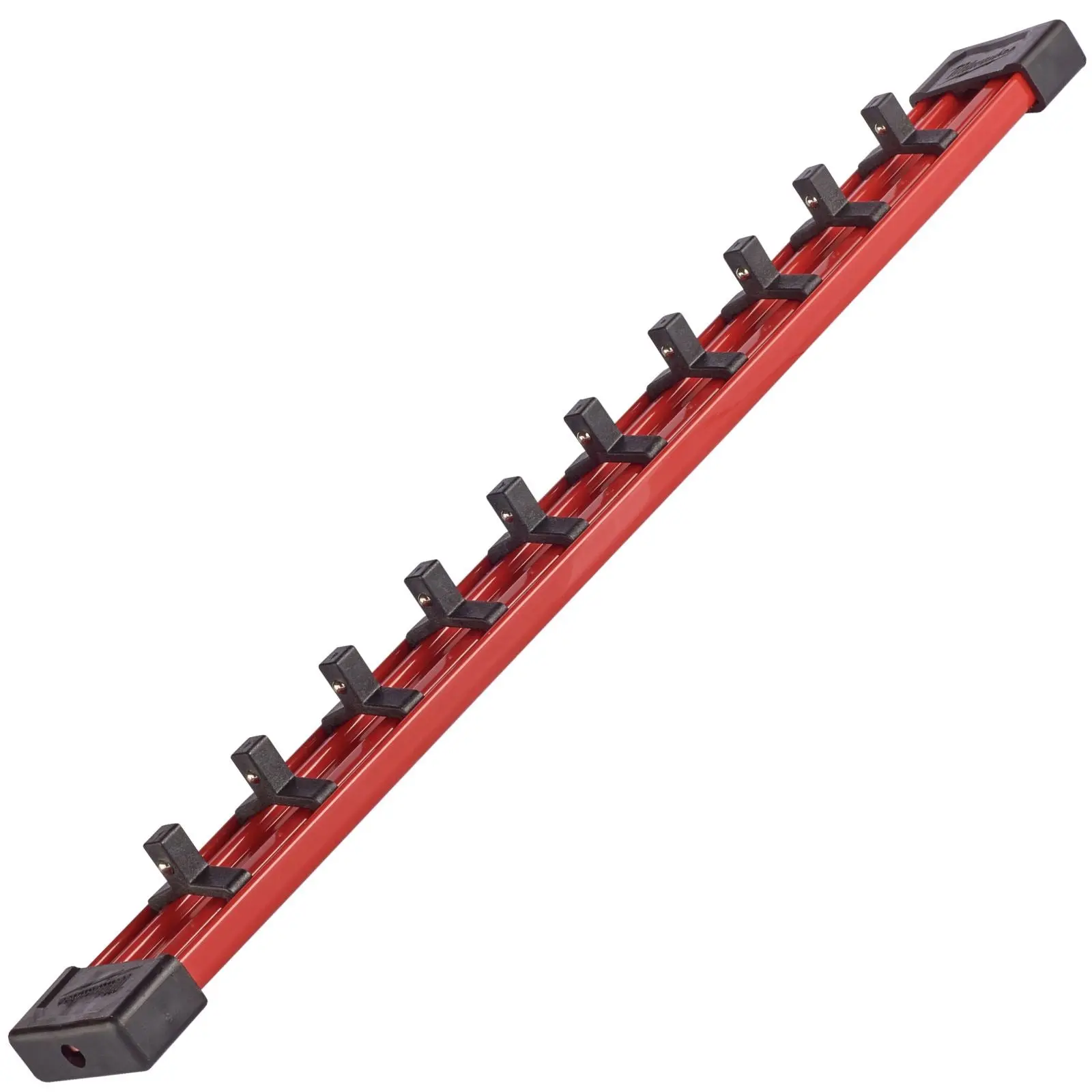 Milwaukee Impact Socket Rail 3/8" Drive 350mm with 10 Clips - Image 2