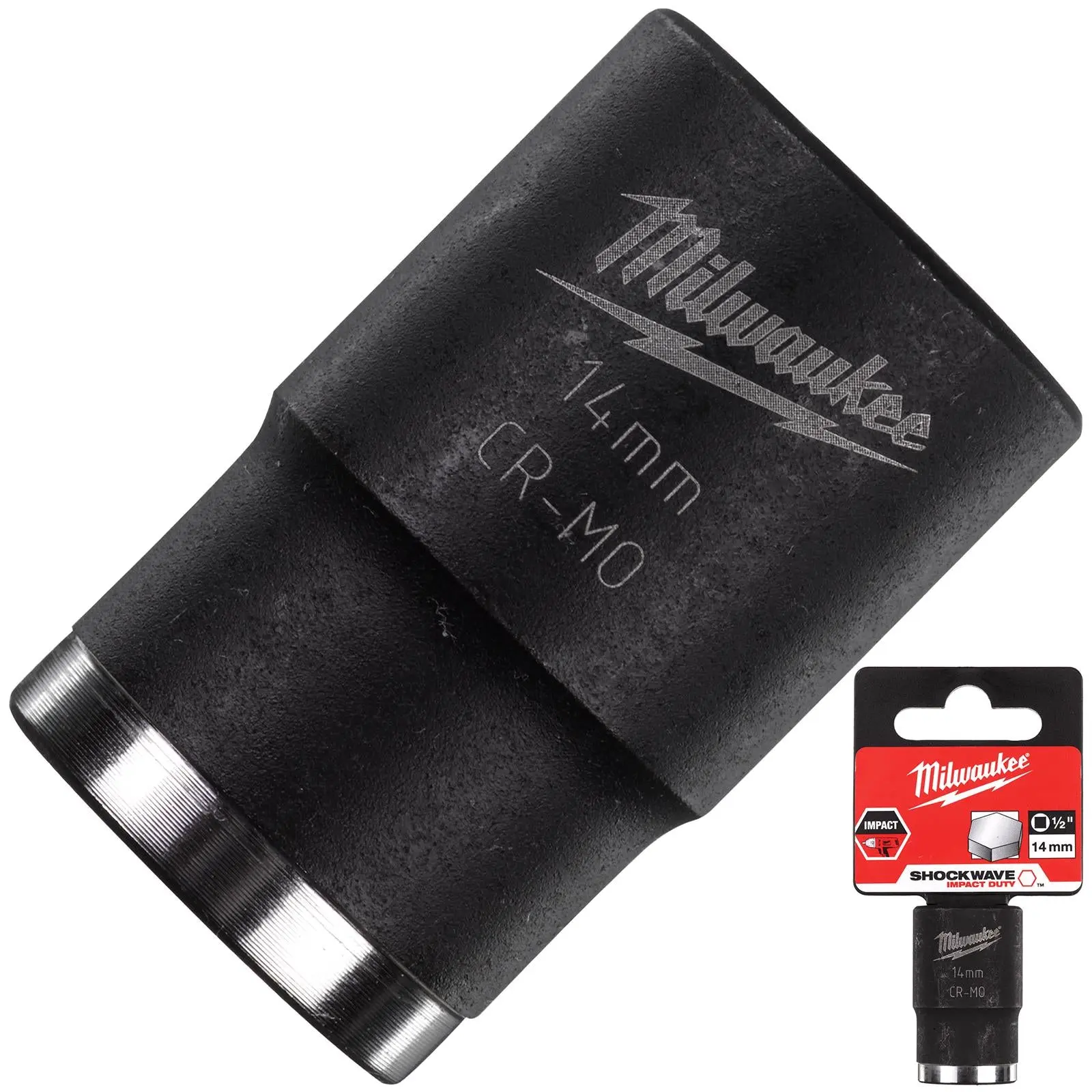 Milwaukee Impact Sockets 1/2" Drive Shockwave Impact Duty - Image 2