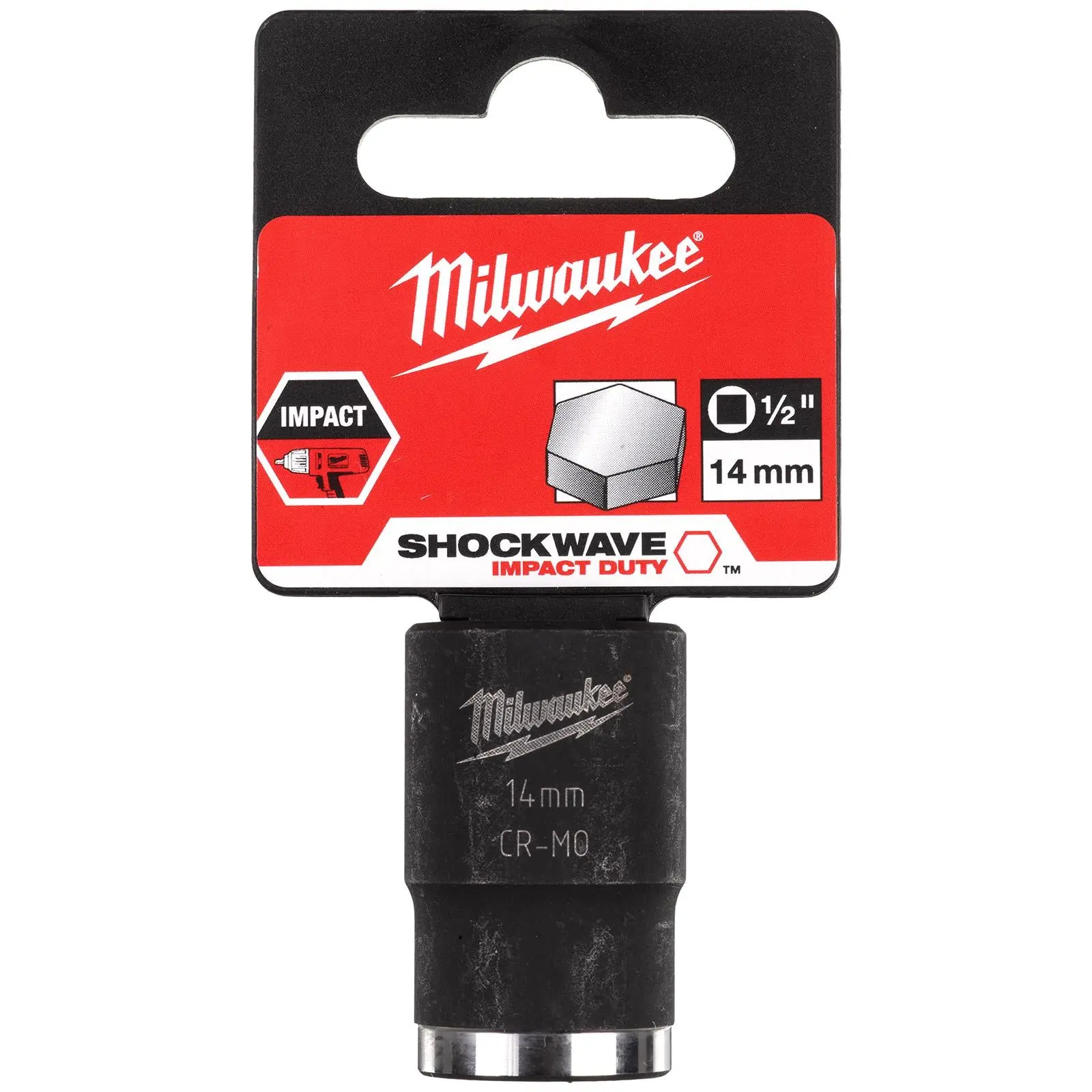 Milwaukee Impact Sockets 1/2" Drive Shockwave Impact Duty - Image 3