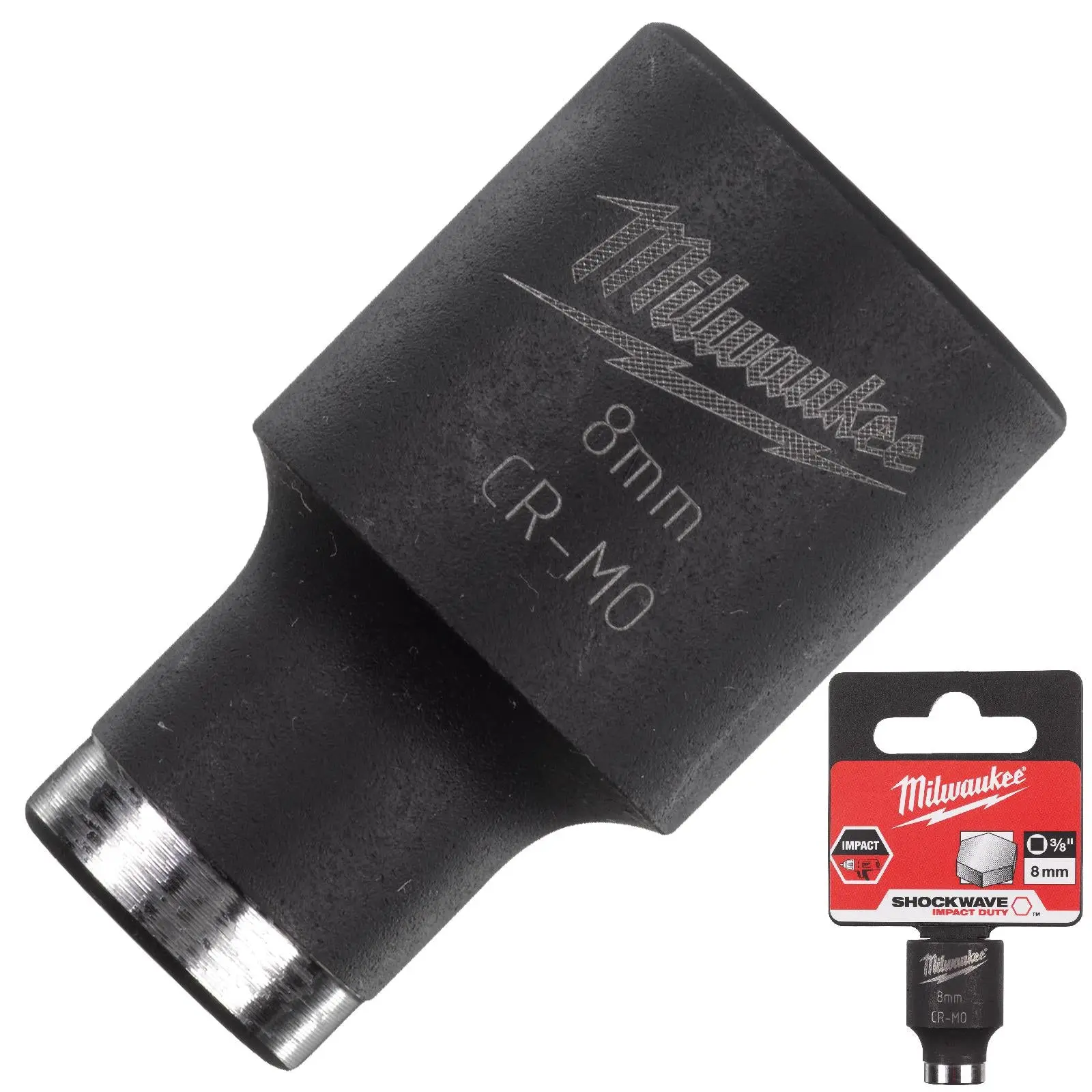 Milwaukee Impact Sockets 3/8" Drive Shockwave Impact Duty - Image 31