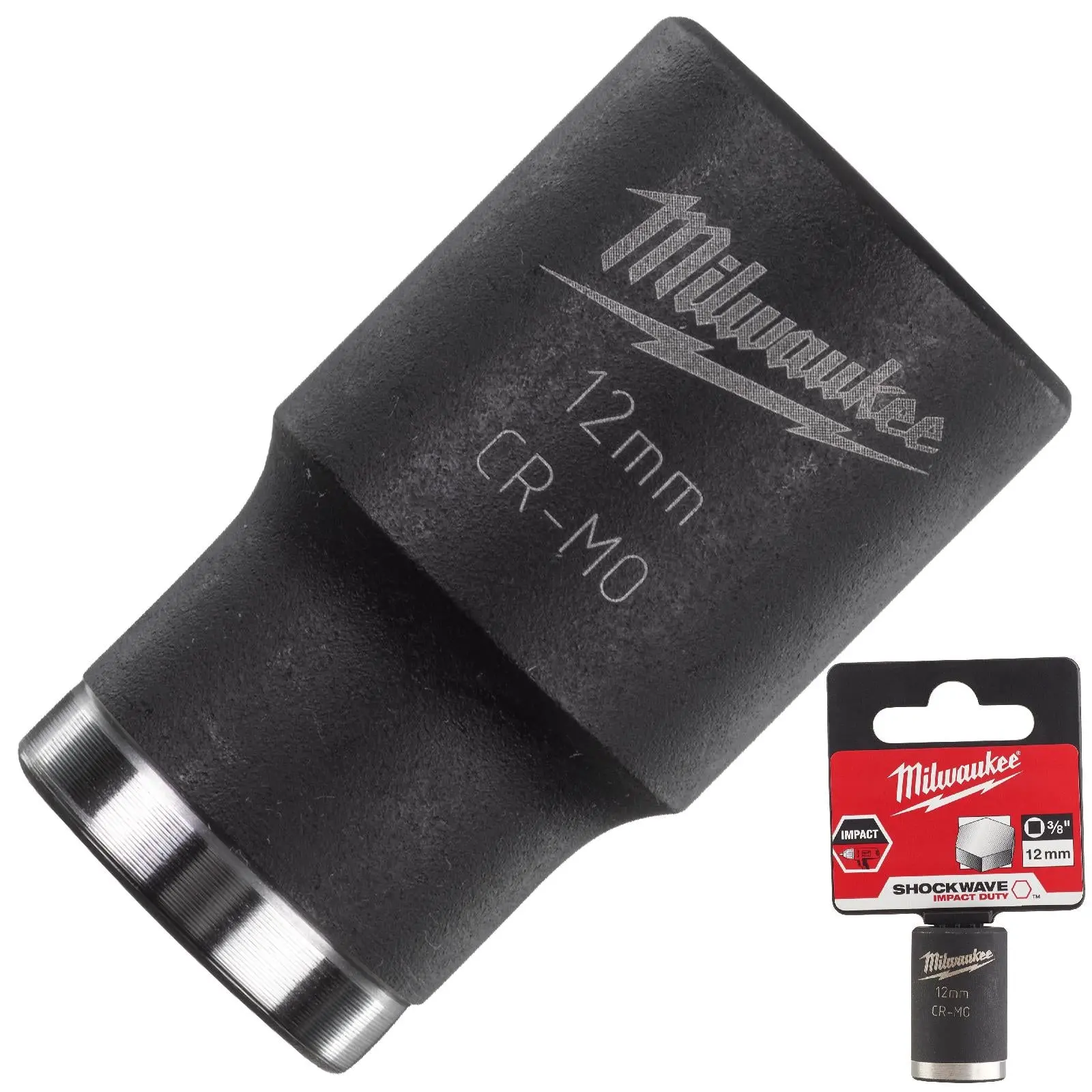Milwaukee Impact Sockets 3/8" Drive Shockwave Impact Duty - Image 34