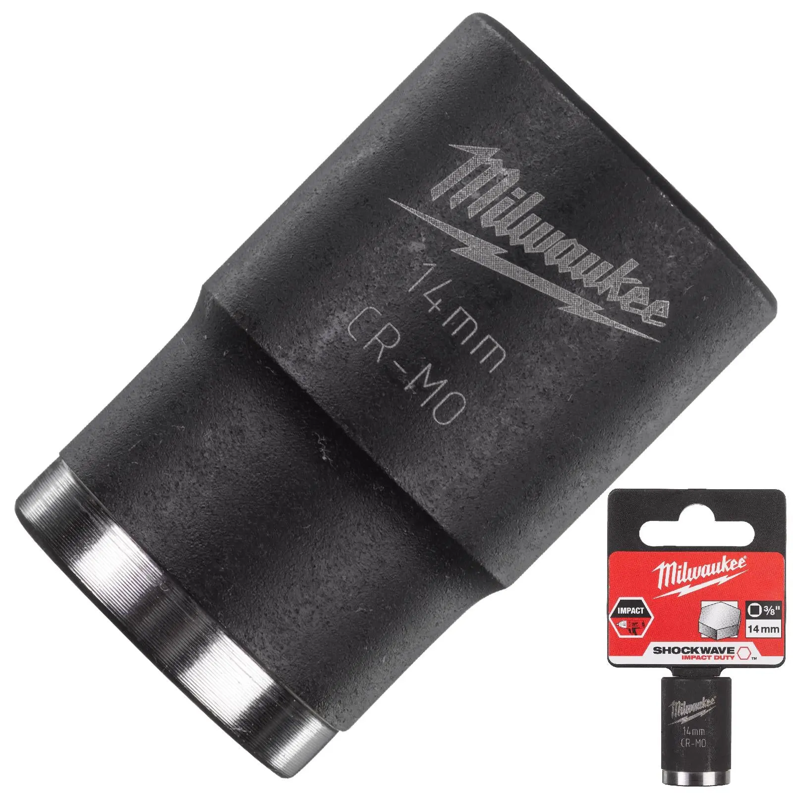 Milwaukee Impact Sockets 3/8" Drive Shockwave Impact Duty - Image 37