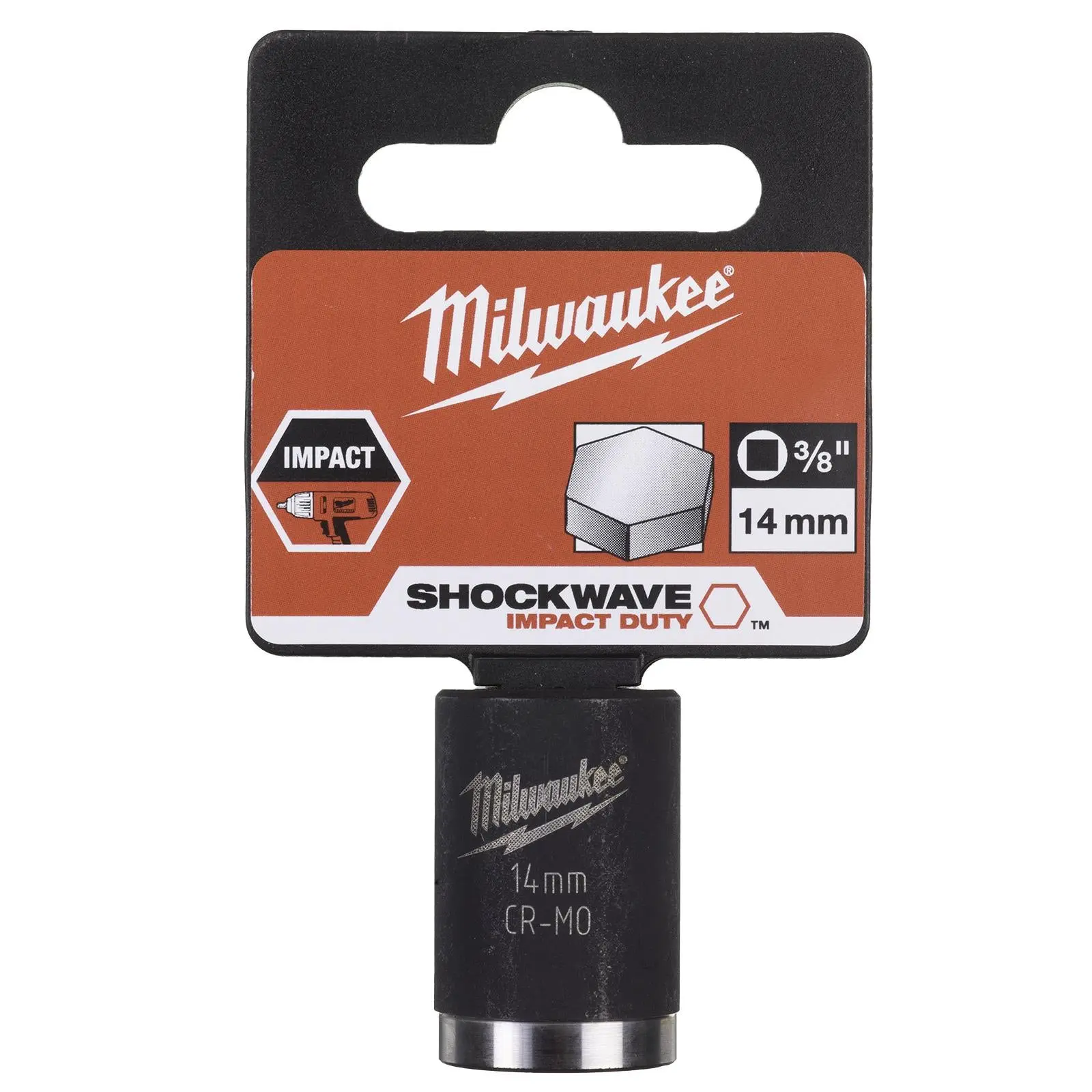 Milwaukee Impact Sockets 3/8" Drive Shockwave Impact Duty - Image 38