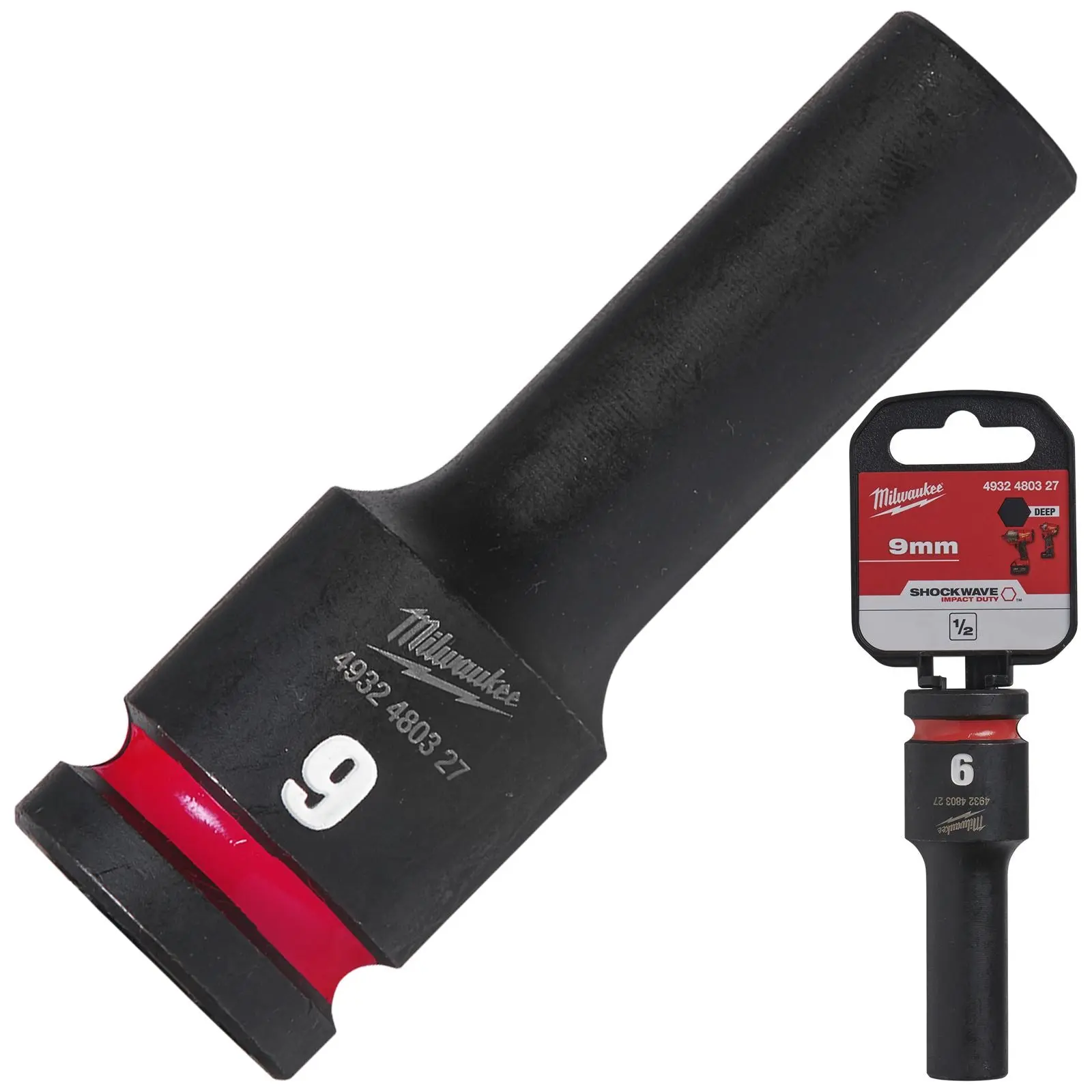 Milwaukee Impact Sockets Deep 1/2" Drive 8-36mm SHOCKWAVE Impact Duty - Image 16
