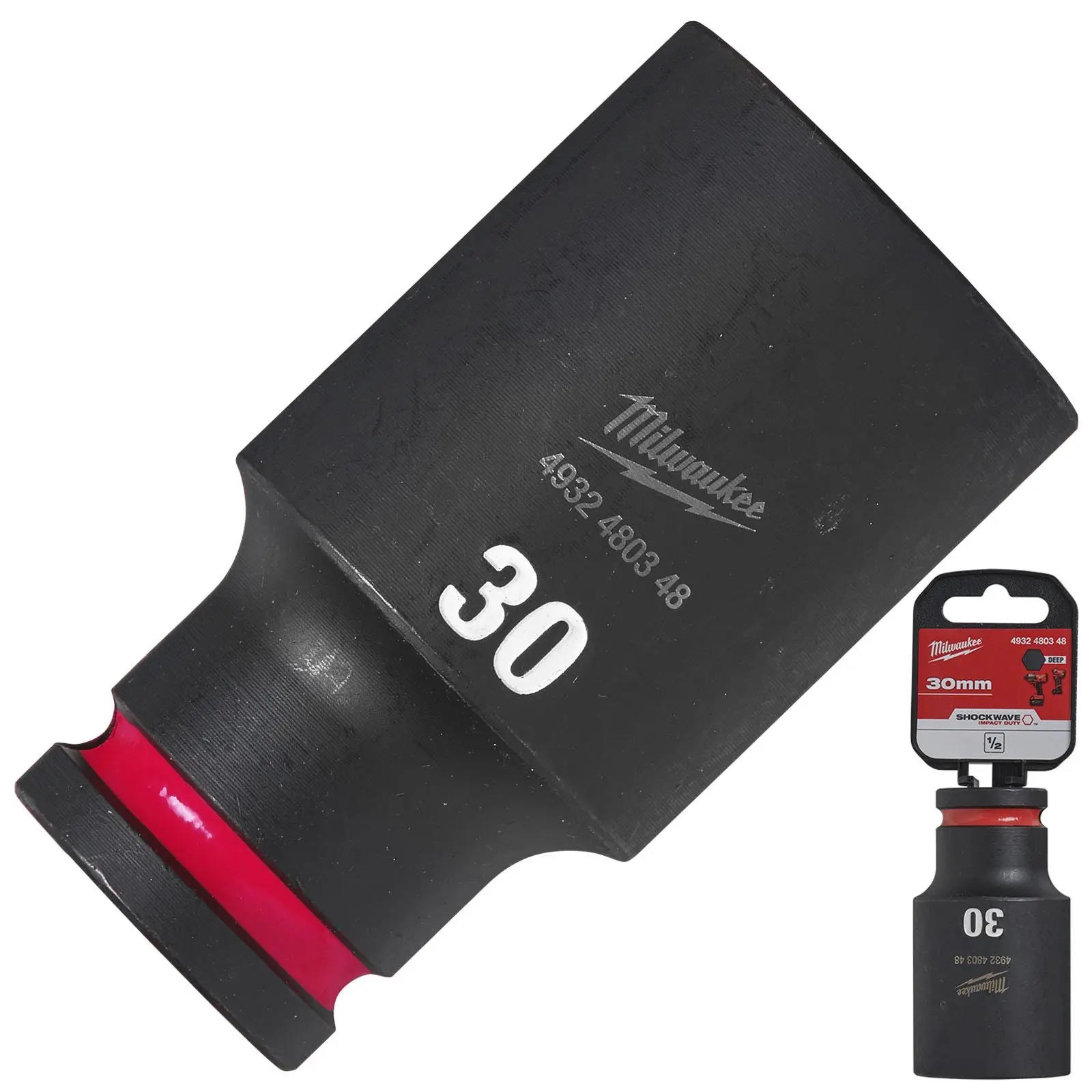 Milwaukee Impact Sockets Deep 1/2" Drive 8-36mm SHOCKWAVE Impact Duty - Image 19