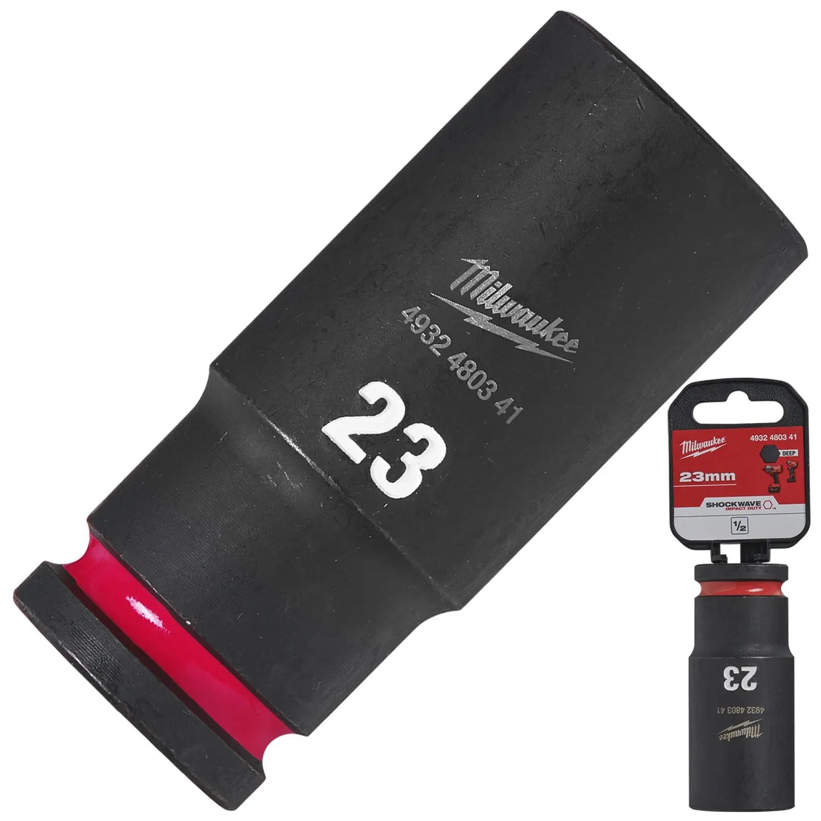 Milwaukee Impact Sockets Deep 1/2" Drive 8-36mm SHOCKWAVE Impact Duty - Image 22