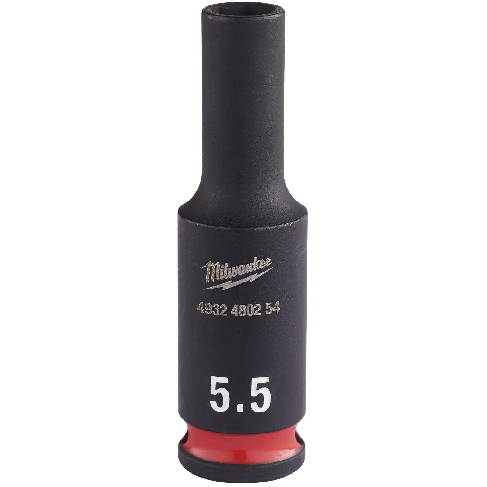 Milwaukee Impact Sockets Deep 1/4" Drive 4-13mm SHOCKWAVE Impact Duty - Image 4