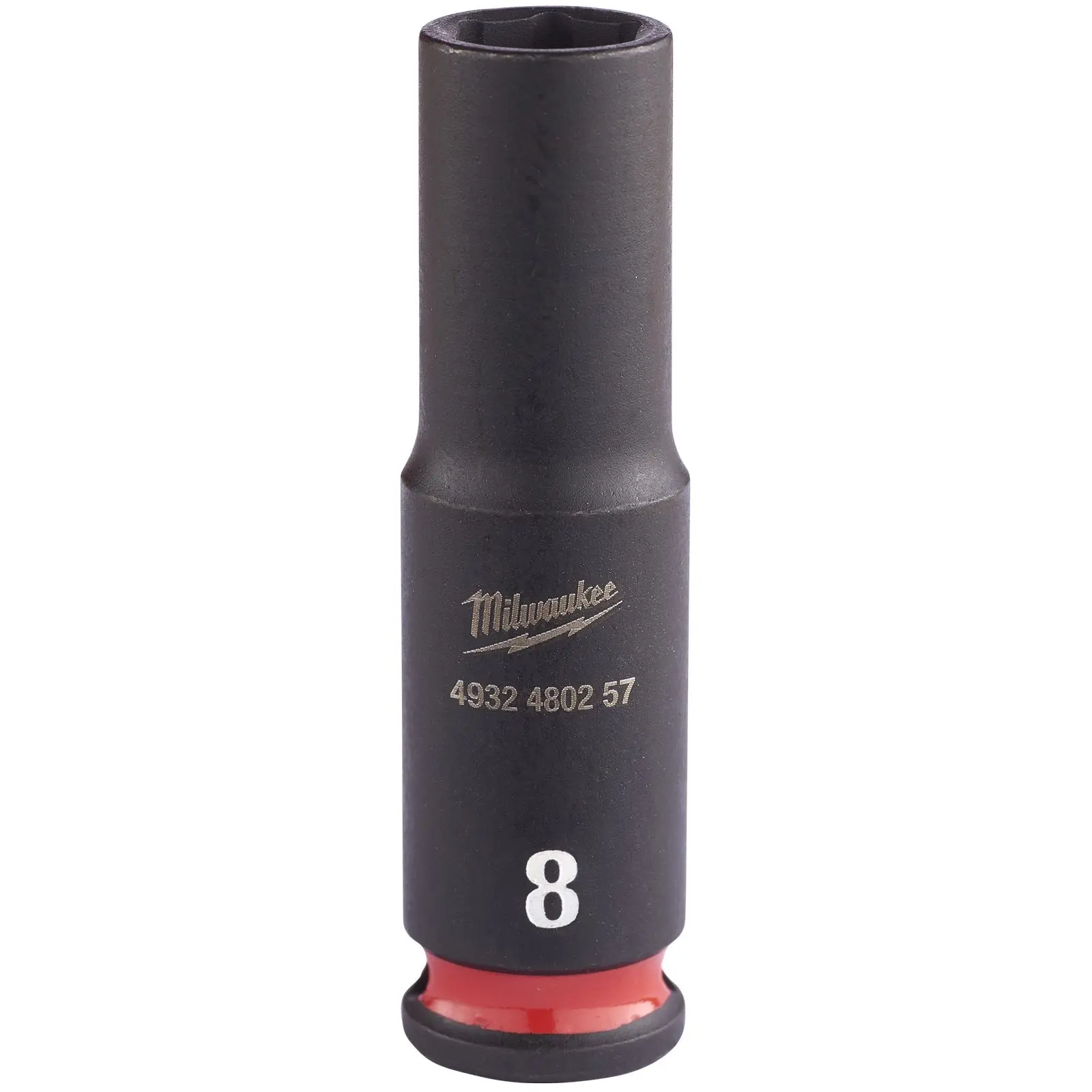 Milwaukee Impact Sockets Deep 1/4" Drive 4-13mm SHOCKWAVE Impact Duty - Image 5