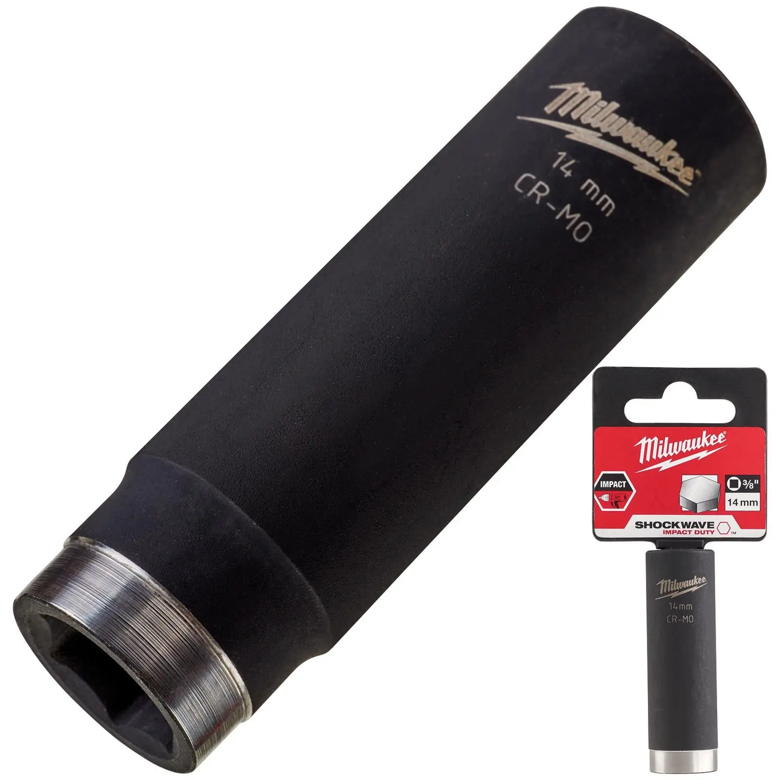 Milwaukee Impact Sockets Deep 3/8" Drive Shockwave Impact Duty - Image 16