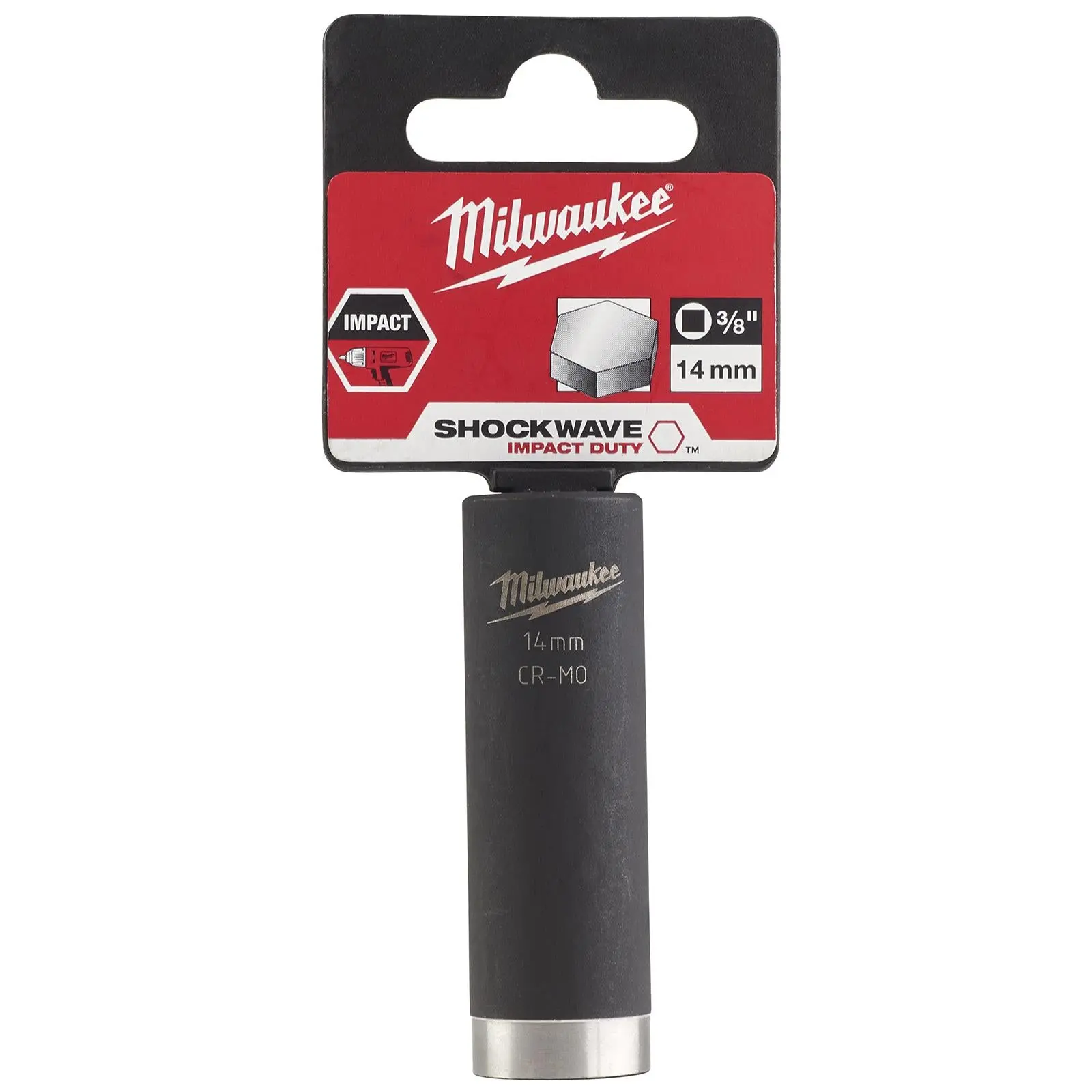 Milwaukee Impact Sockets Deep 3/8" Drive Shockwave Impact Duty - Image 17