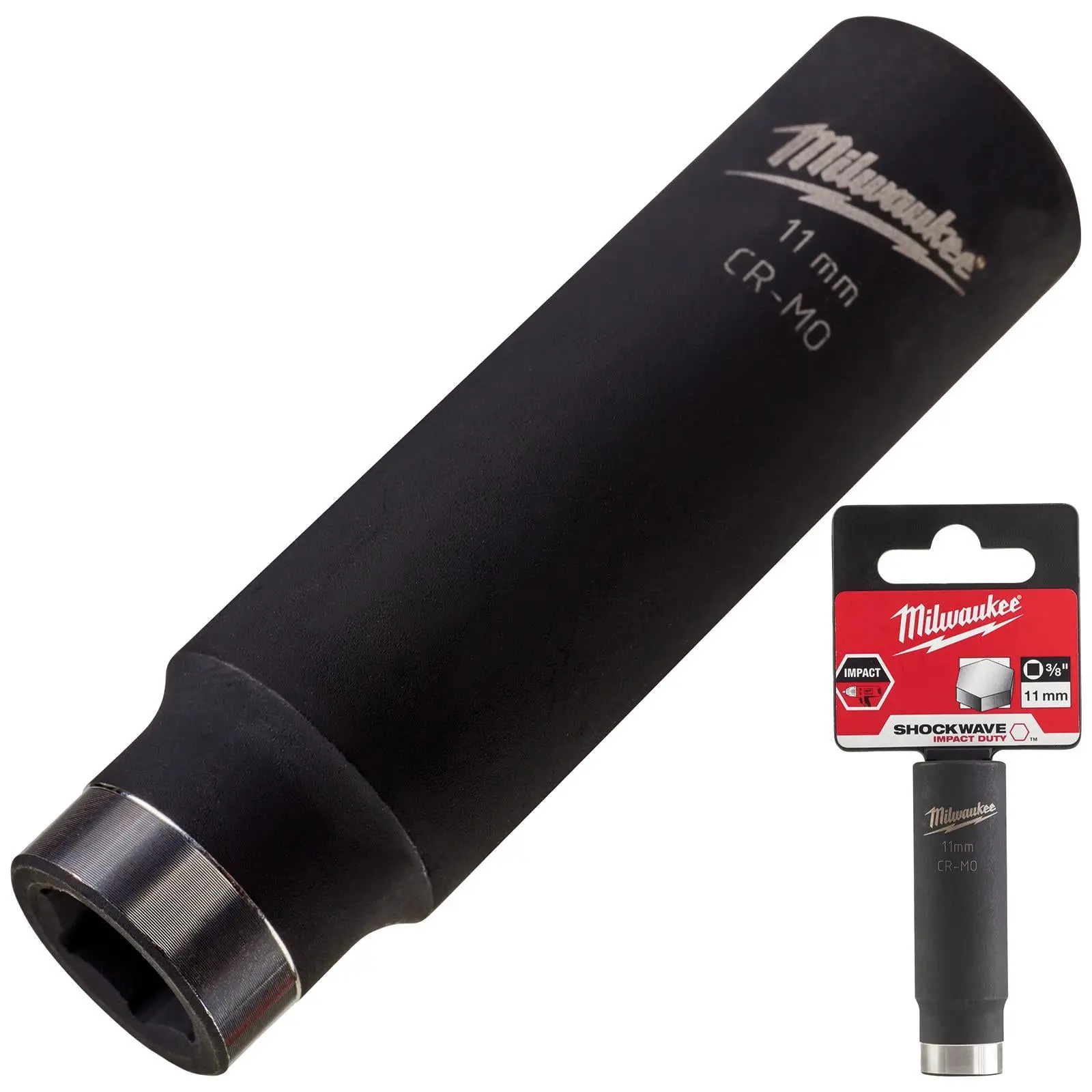 Milwaukee Impact Sockets Deep 3/8" Drive Shockwave Impact Duty - Image 19