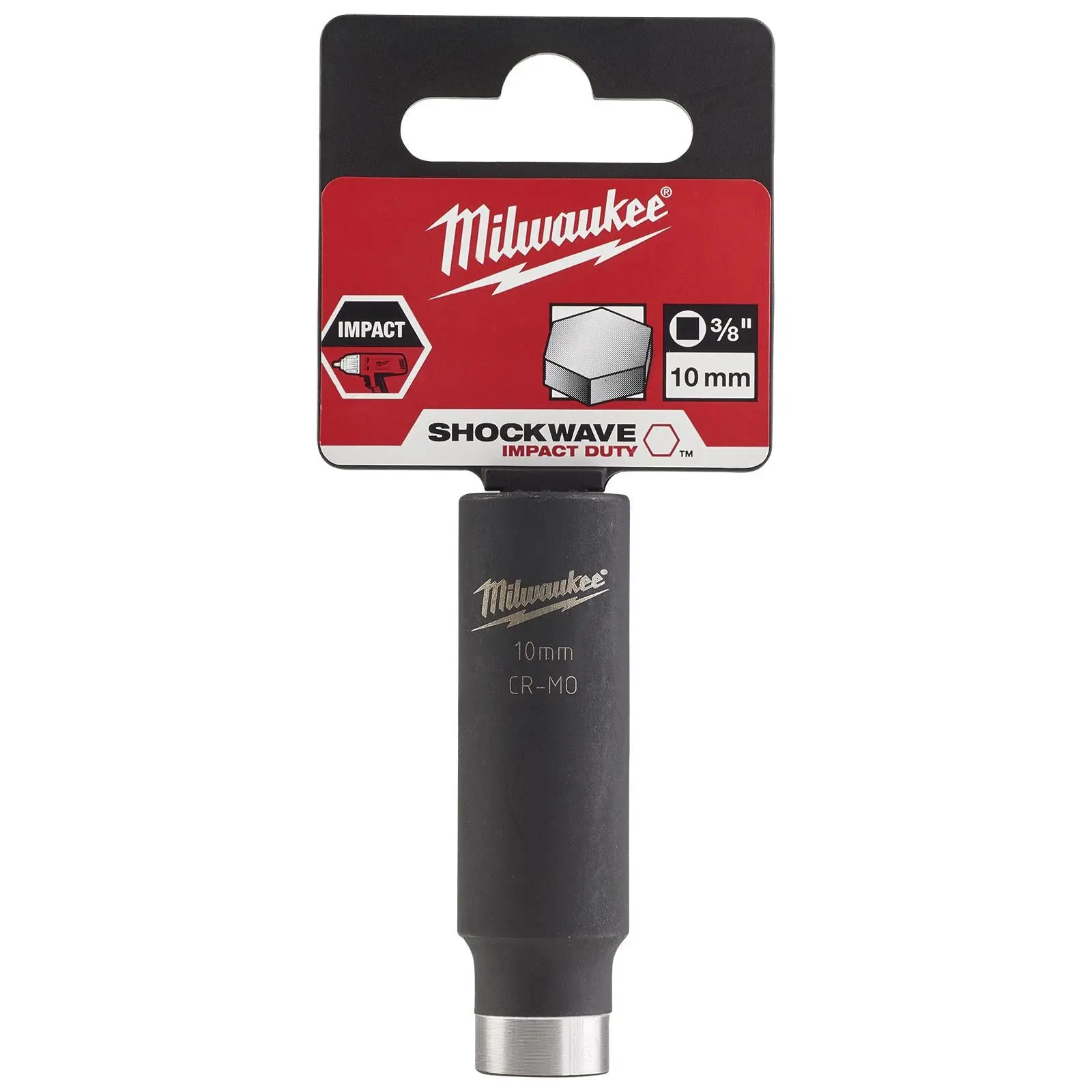 Milwaukee Impact Sockets Deep 3/8" Drive Shockwave Impact Duty - Image 23