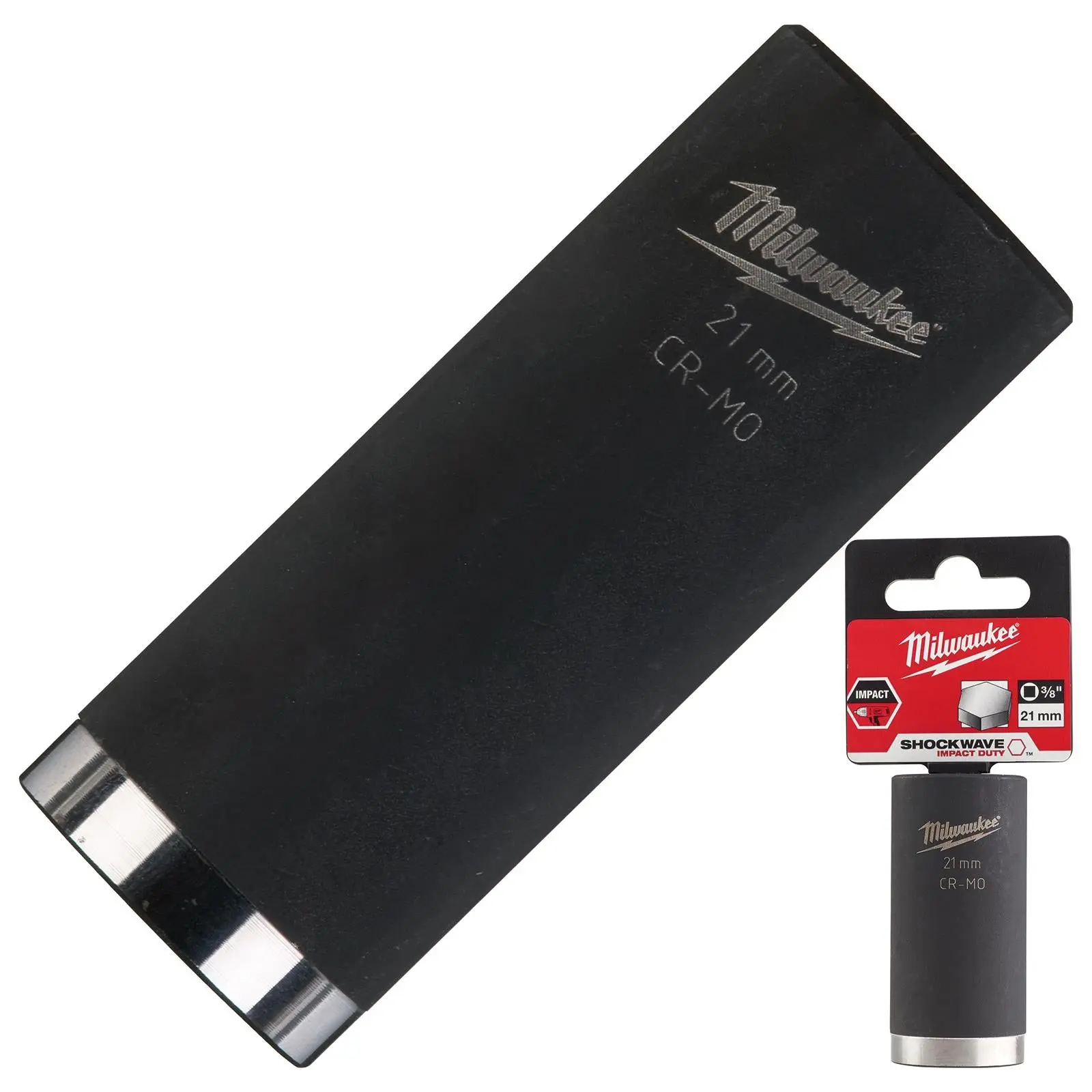 Milwaukee Impact Sockets Deep 3/8" Drive Shockwave Impact Duty - Image 37