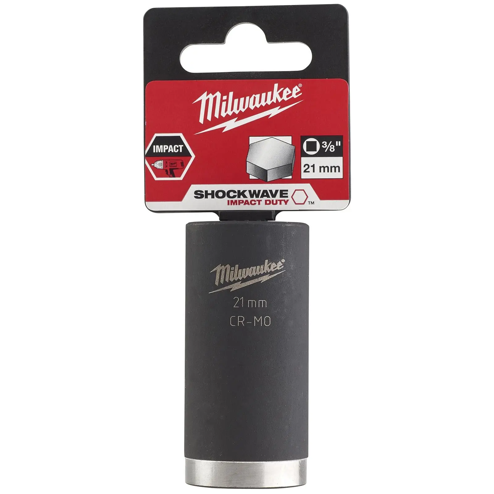 Milwaukee Impact Sockets Deep 3/8" Drive Shockwave Impact Duty - Image 38